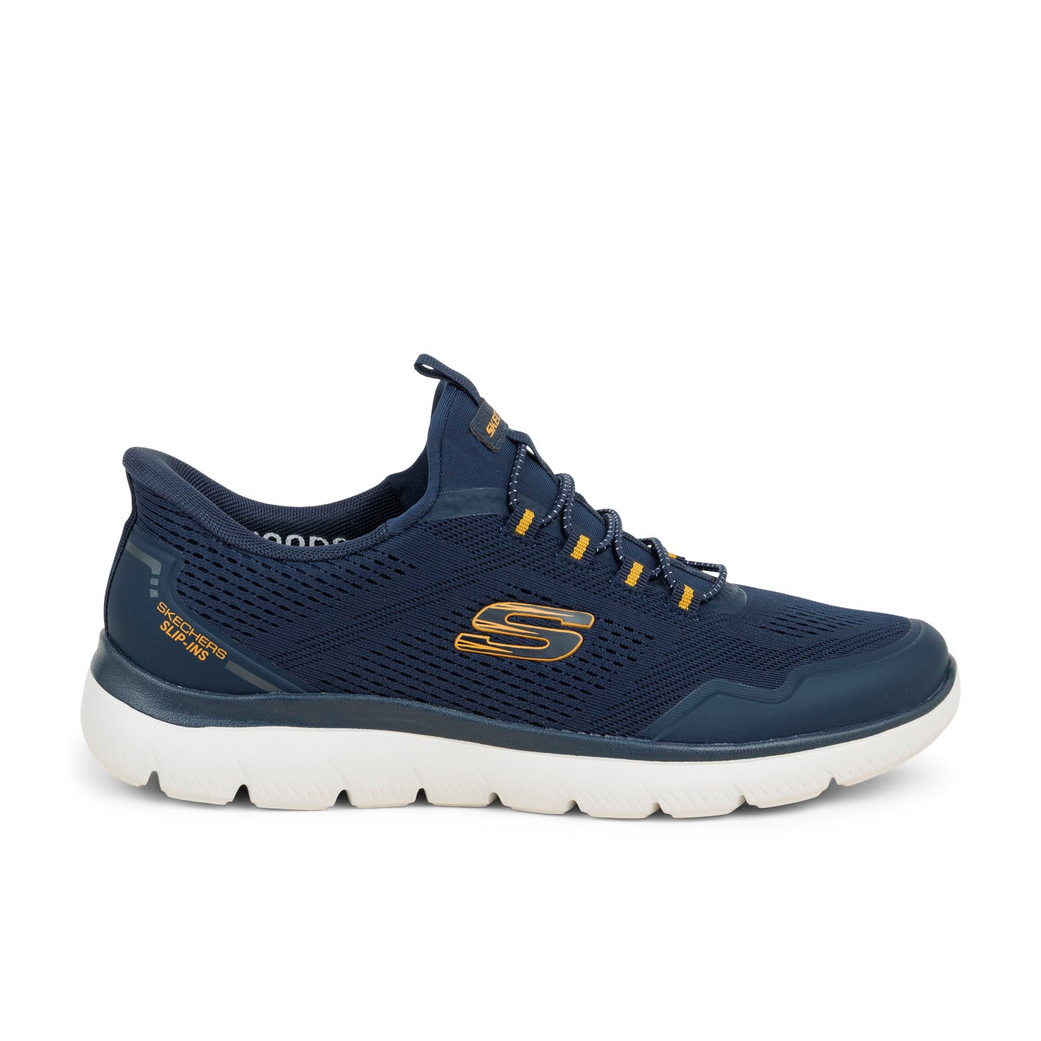 Baskets Homme SKECHERS SUMMITS SPLIP INS Bleu