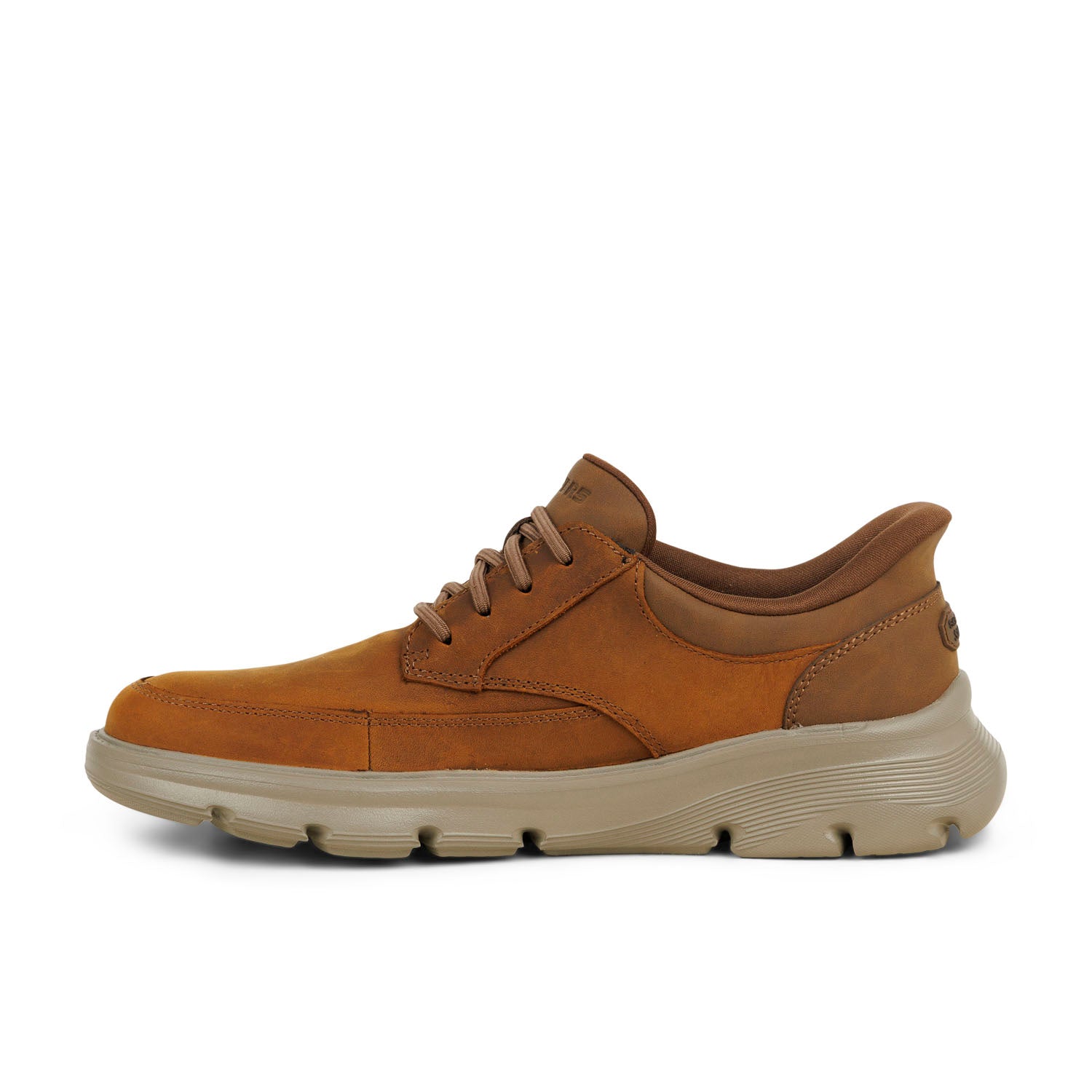 Baskets Homme SKECHERS GARZA SLIP INS Marron
