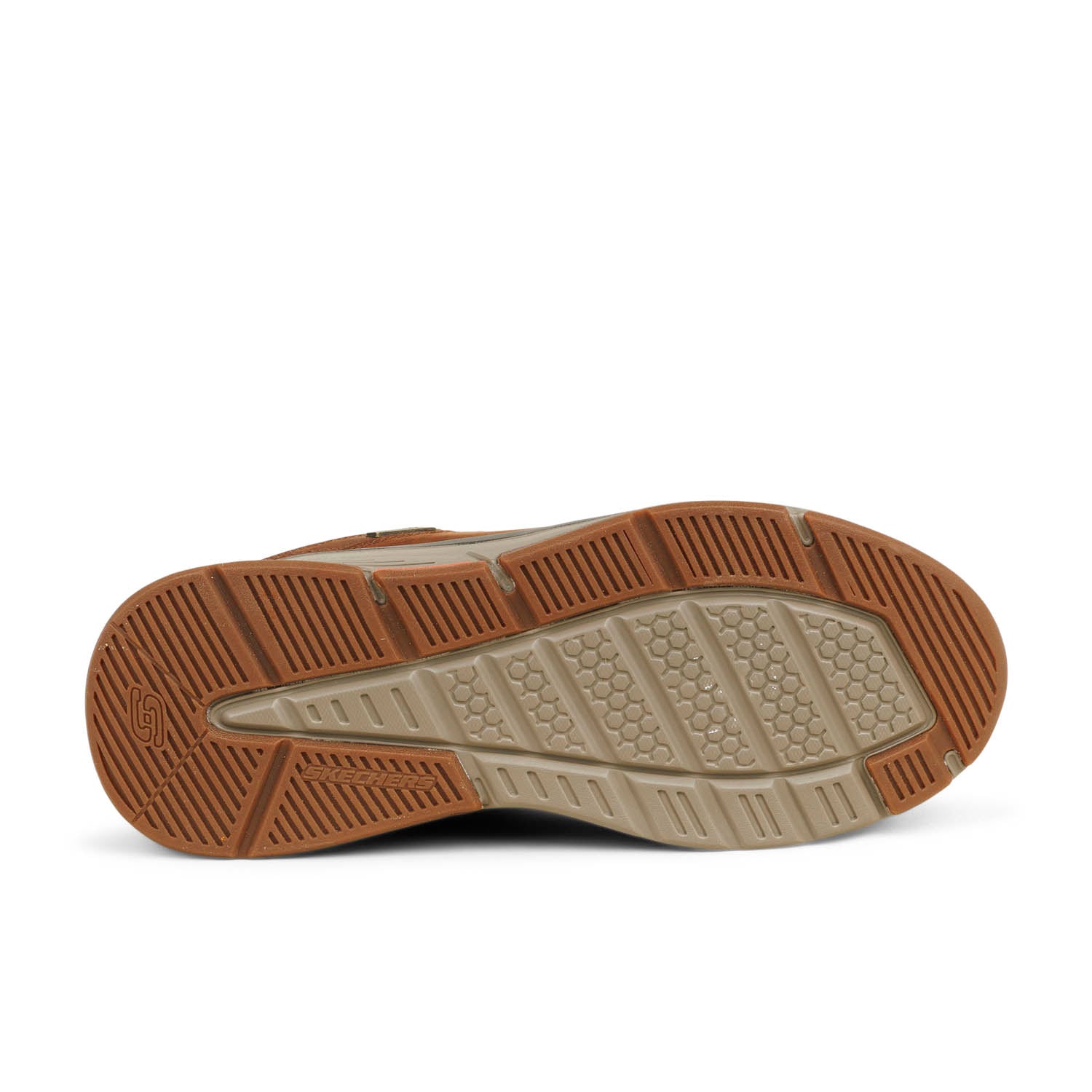 Baskets Homme SKECHERS BENAGO Marron