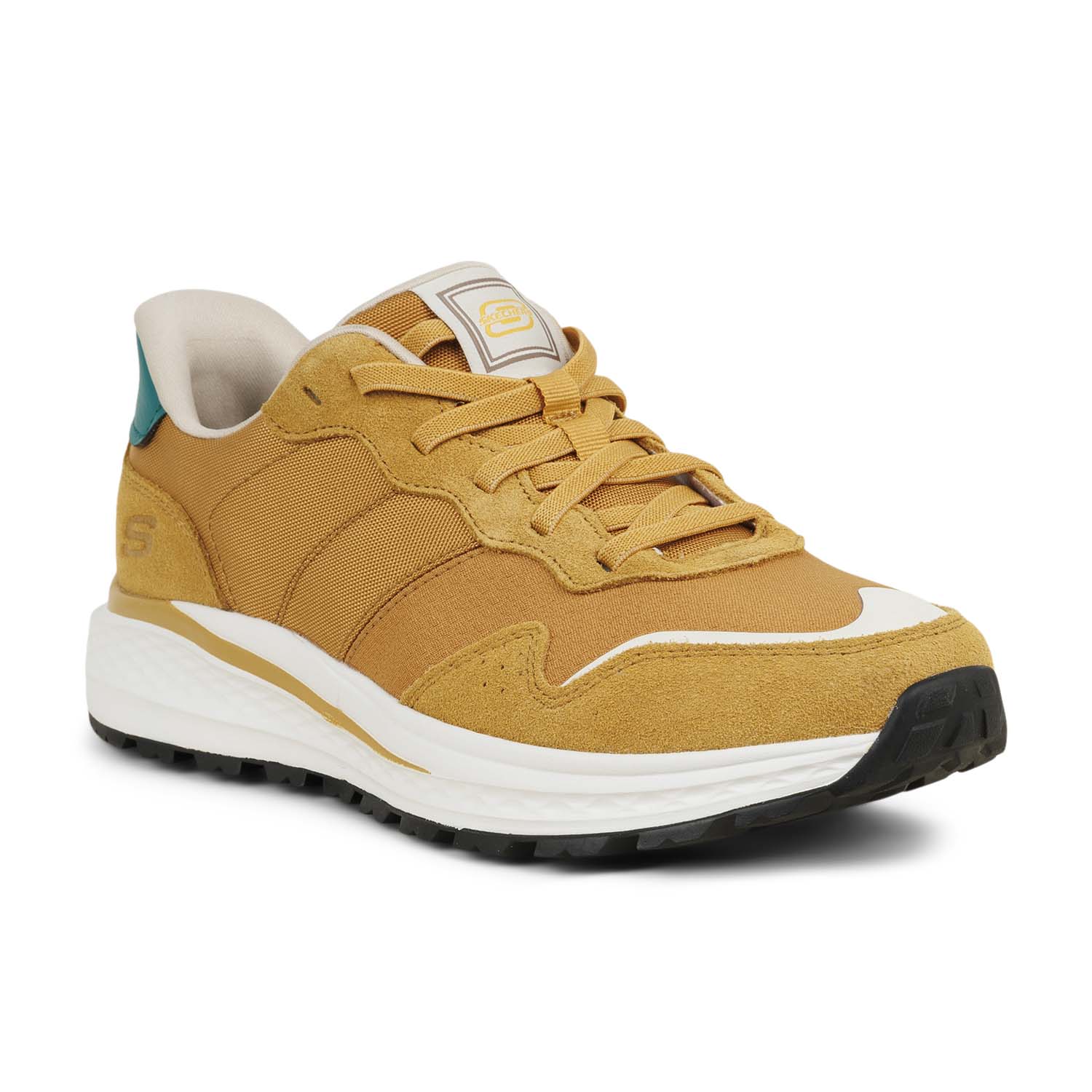 Baskets Homme SKECHERS SLADE SLIP INS Jaune