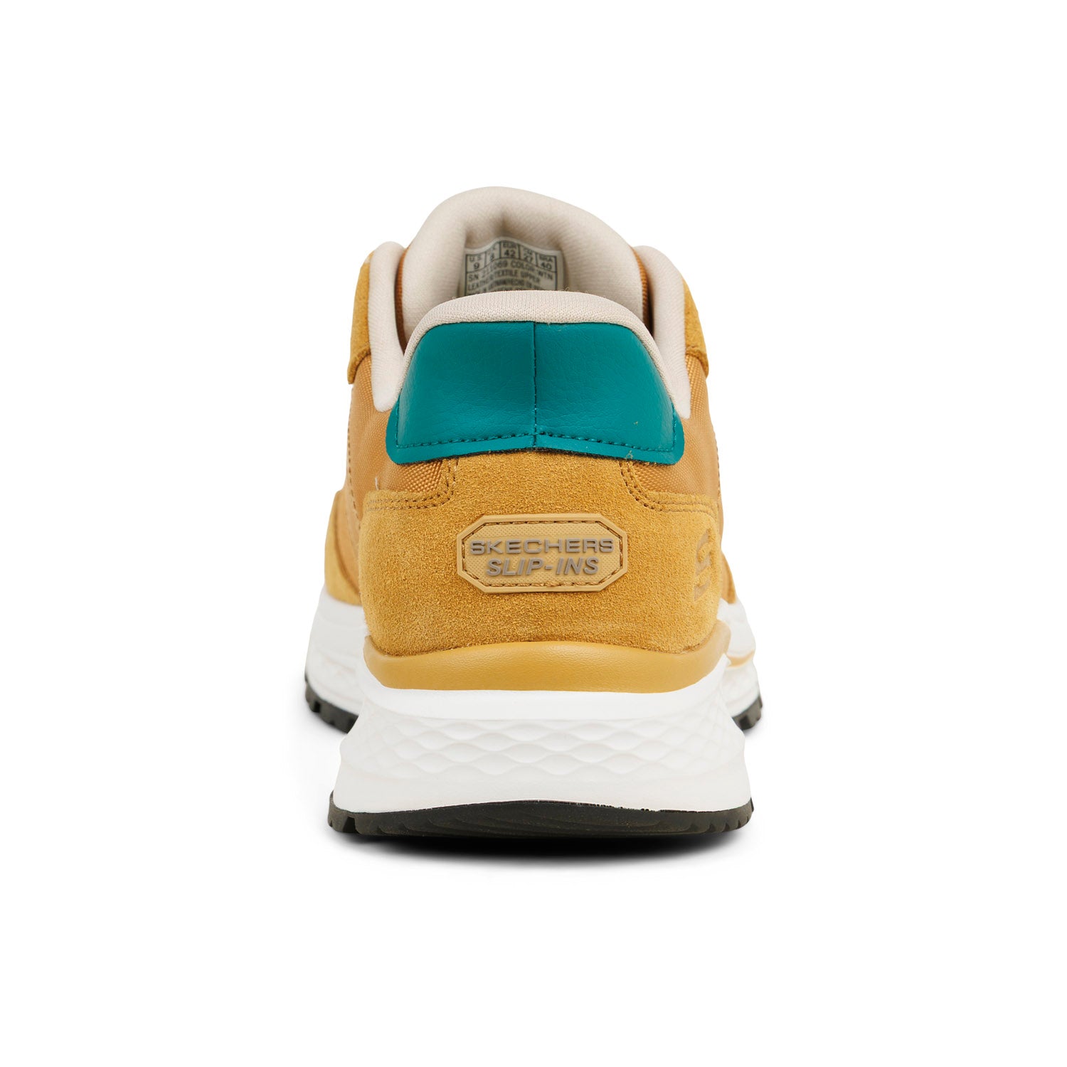 Baskets Homme SKECHERS SLADE SLIP INS Jaune