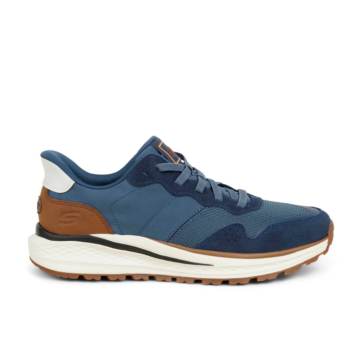 Sneakers Homme SKECHERS SLADE SLIP INS Bleu