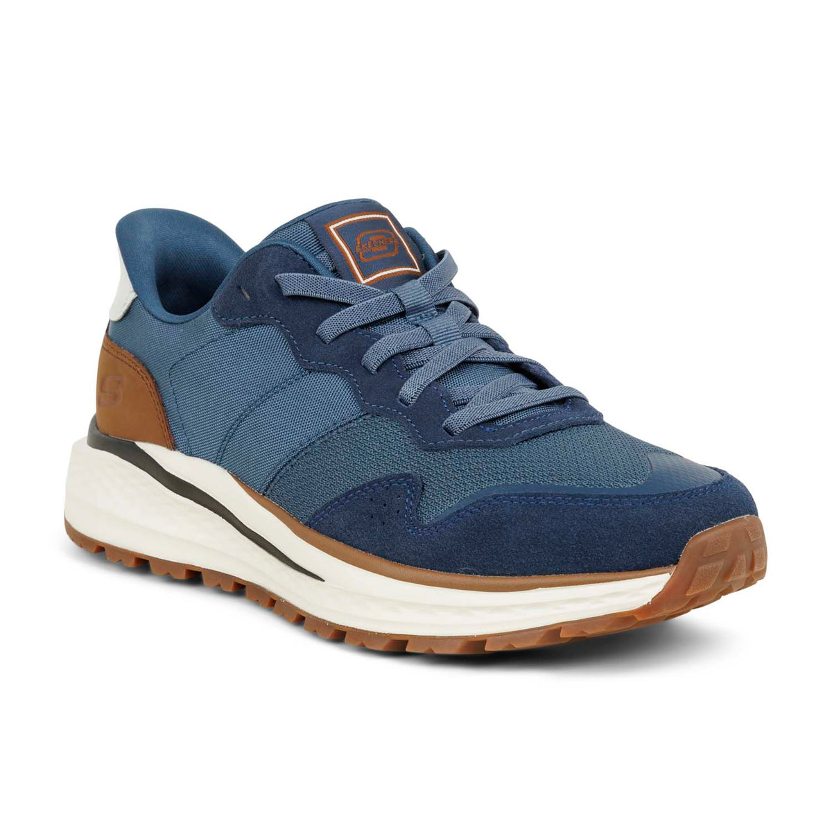 Sneakers Homme SKECHERS SLADE SLIP INS Bleu