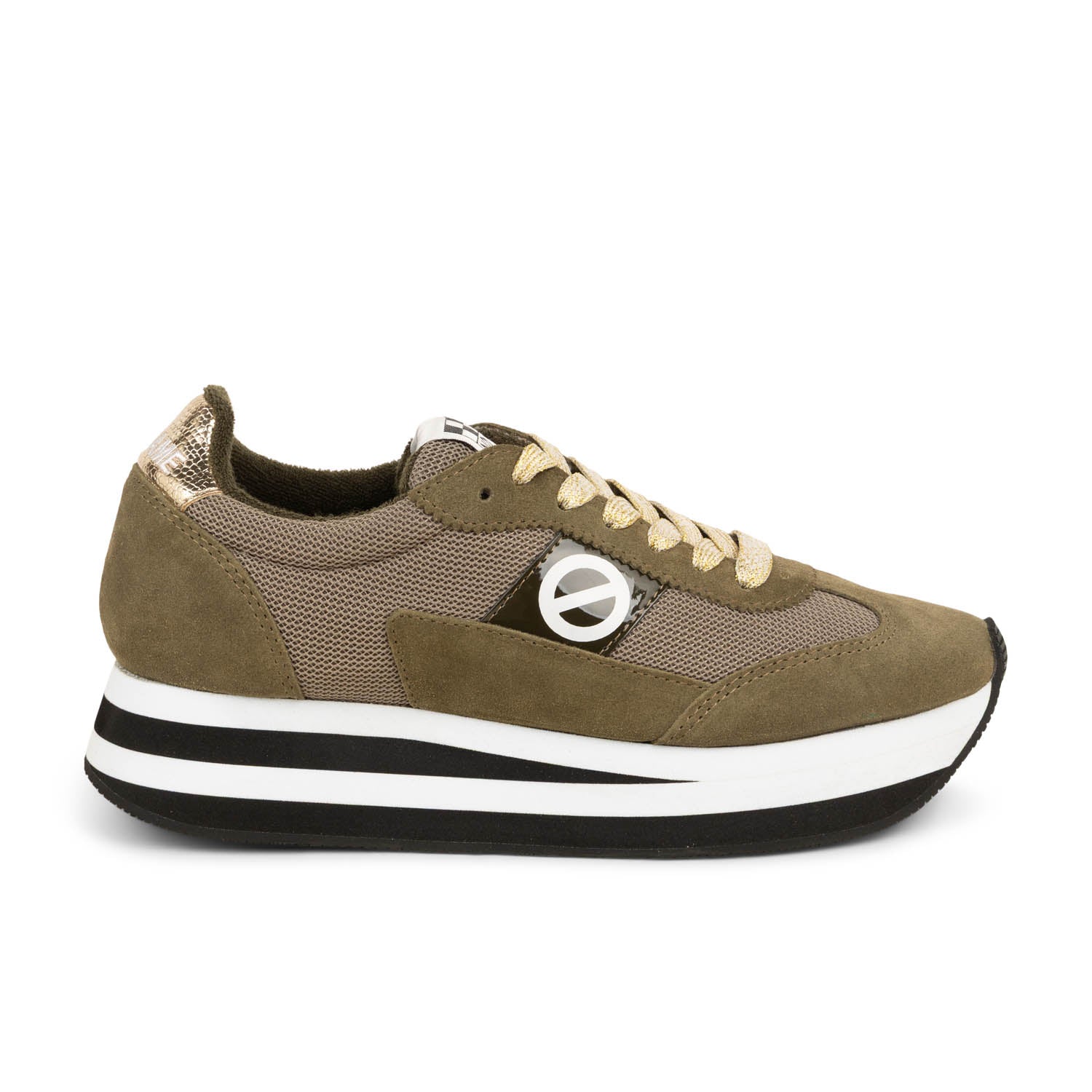 Baskets Femme NO NAME FLEX Vert