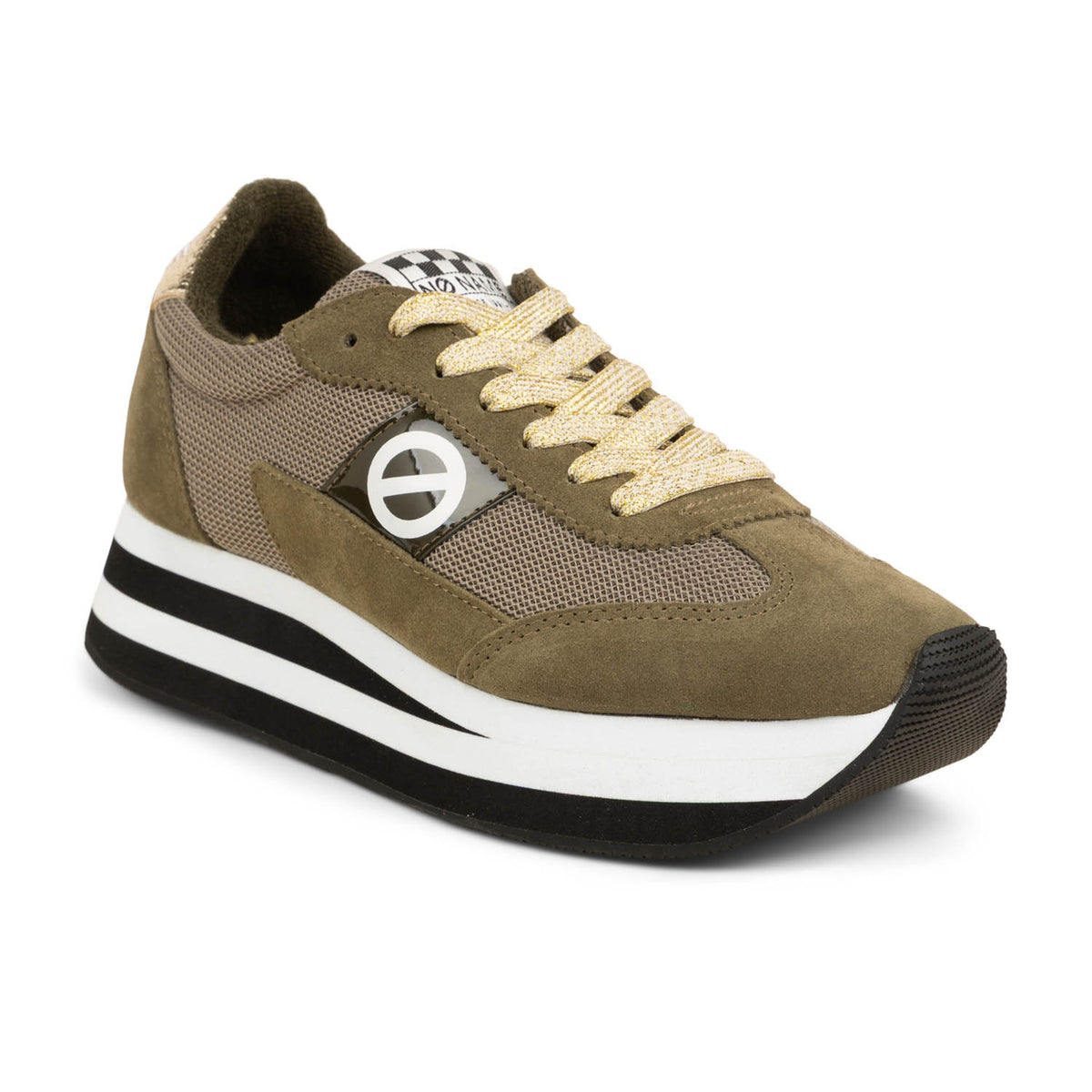 Baskets Femme NO NAME FLEX Vert