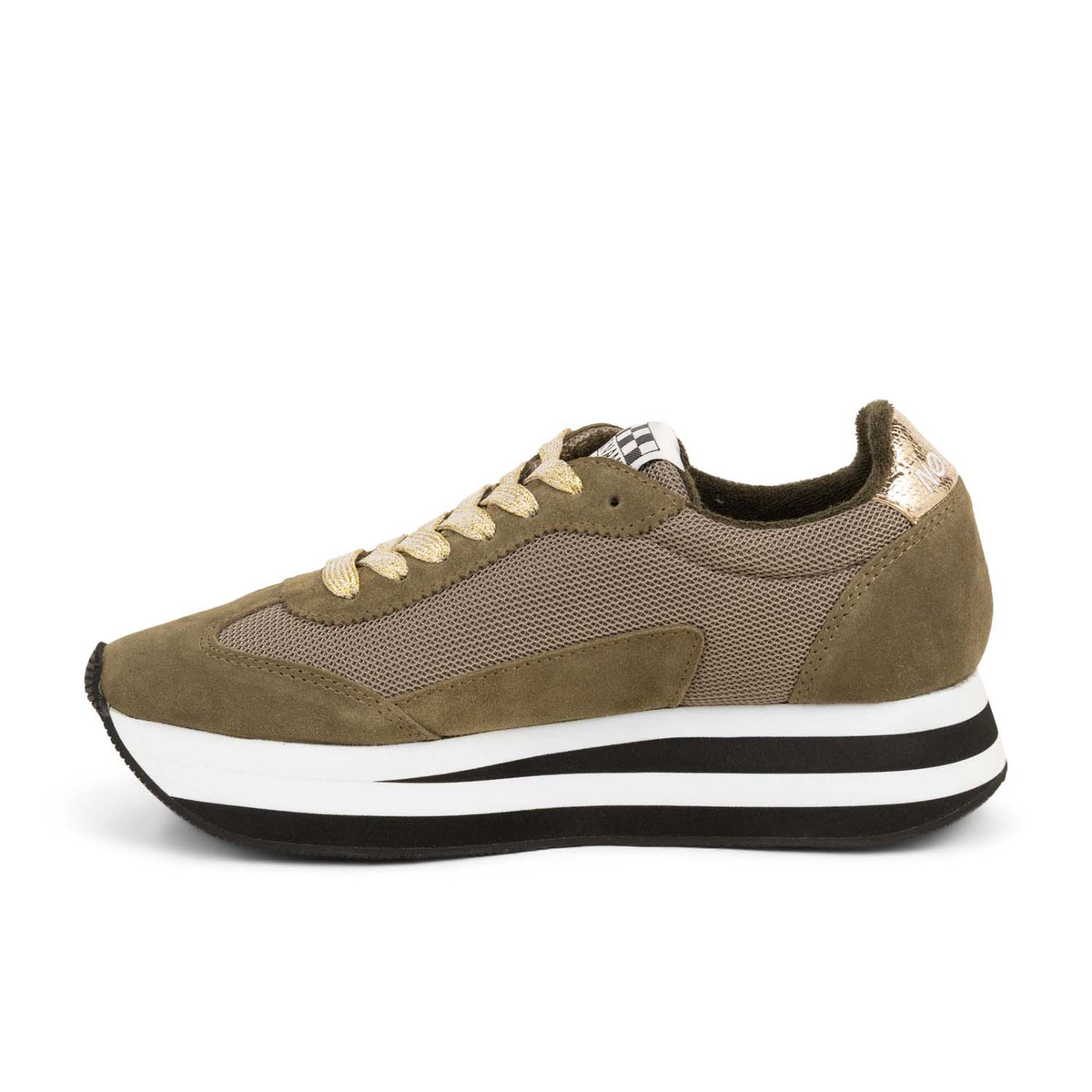 Baskets Femme NO NAME FLEX Vert