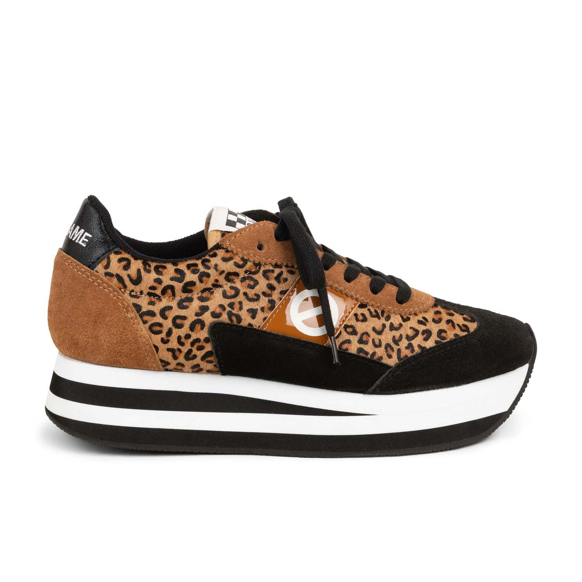 Baskets Femme NO NAME FLEX Marron
