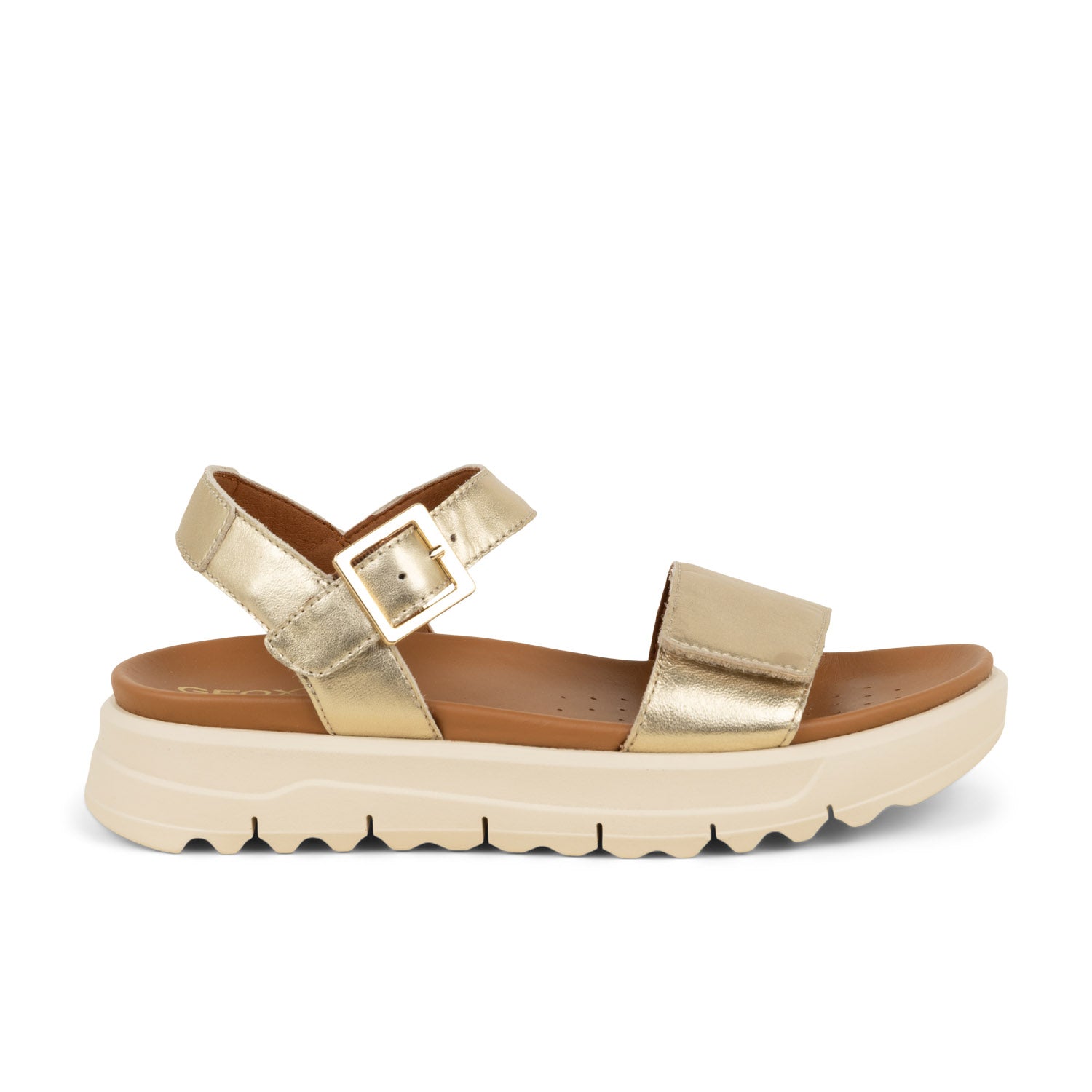 Sandales Femme GEOX D XAND 2.1S Or/Bronze