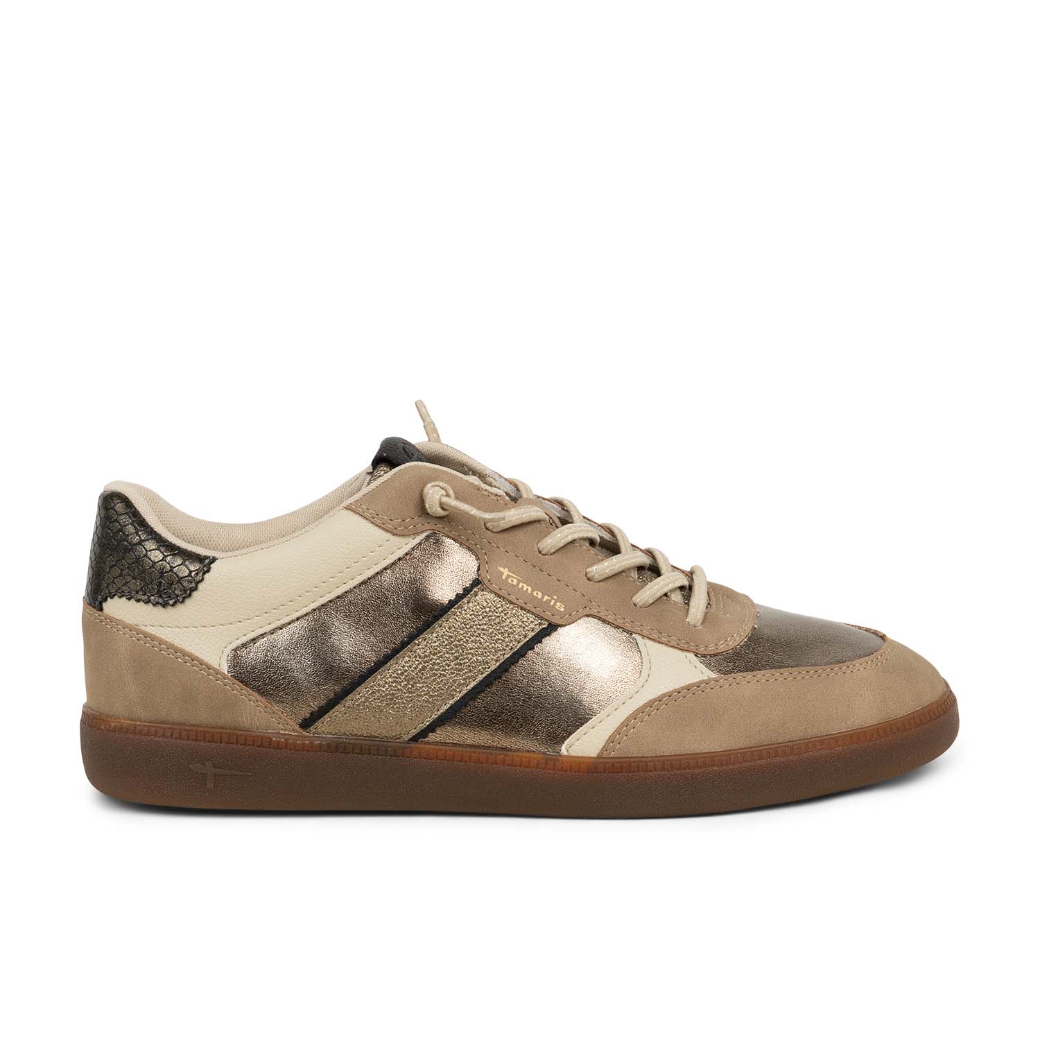 Baskets Femme TAMARIS TASTYNO Or/Bronze