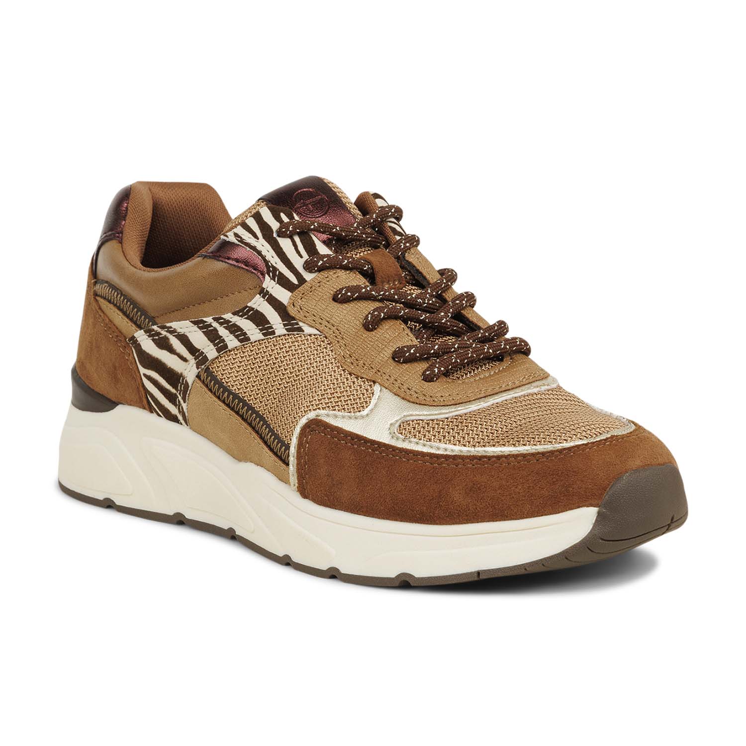 Baskets Femme TAMARIS TAZEBRA Marron