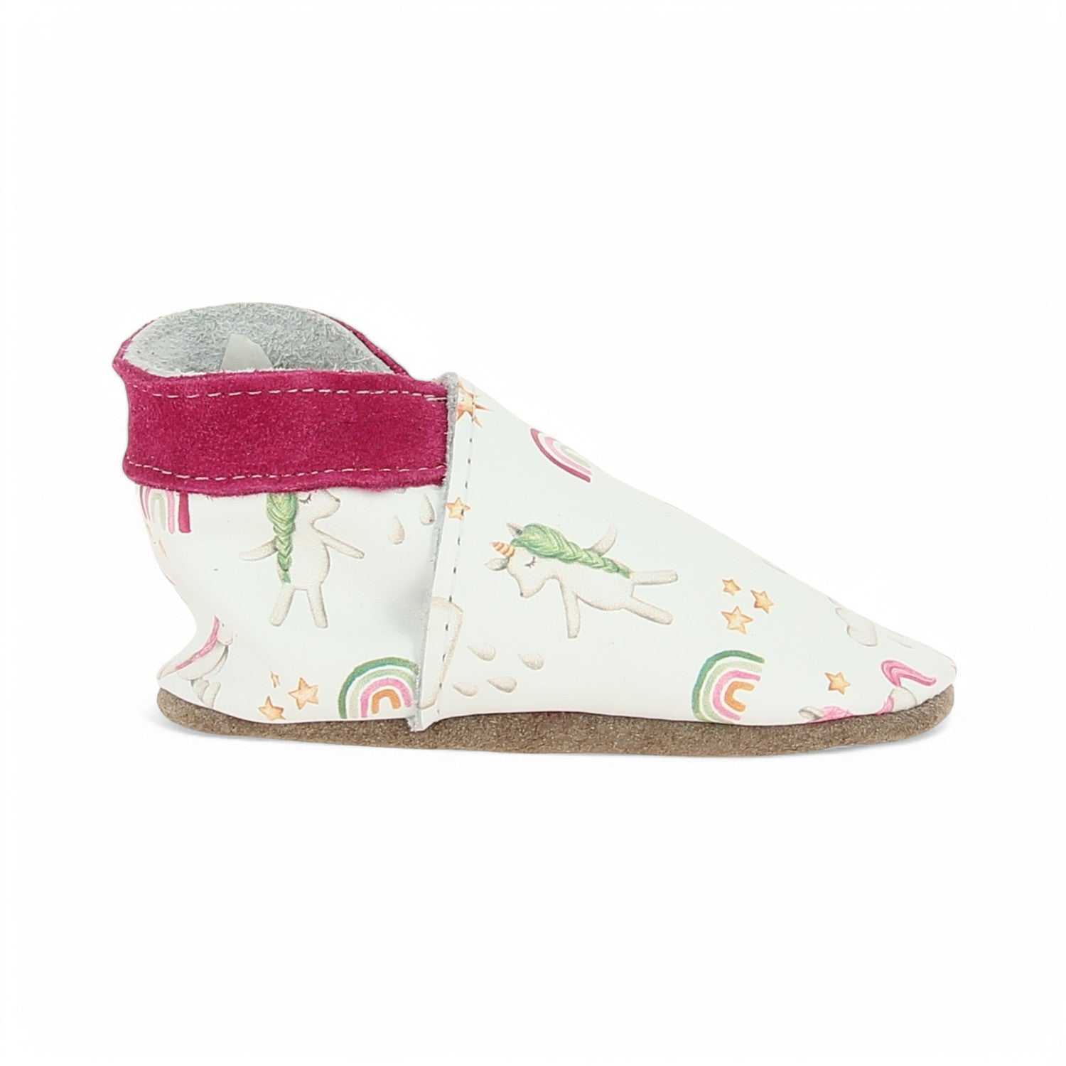 Chaussons Enfant INCH BLUE LITTLE UNICORN Blanc
