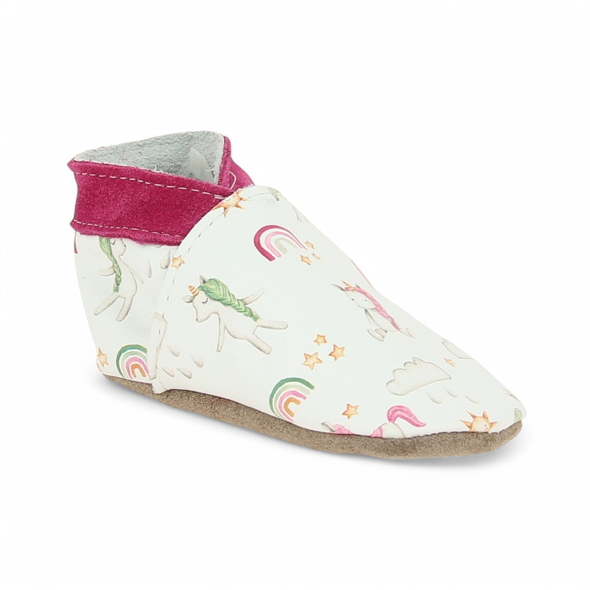 Chaussons Enfant INCH BLUE LITTLE UNICORN Blanc