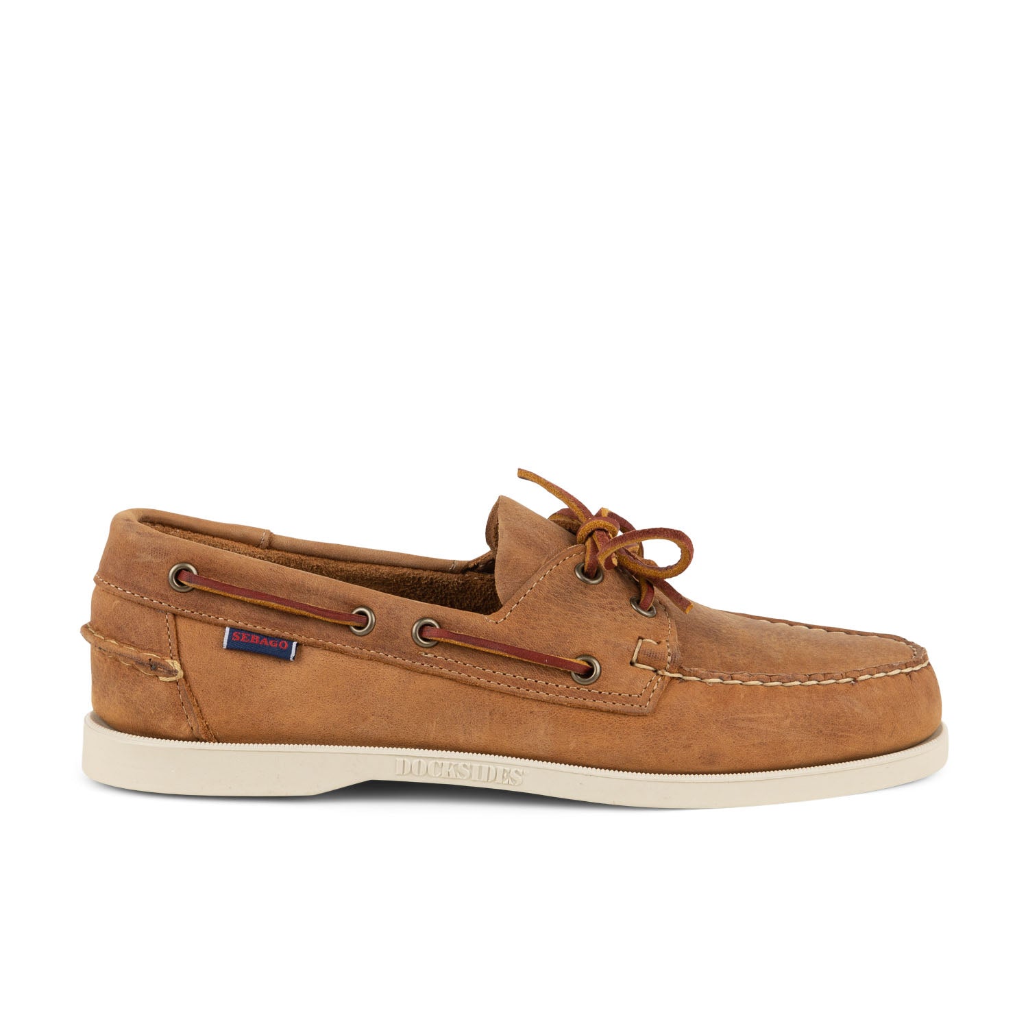 Chaussures bateau Homme SEBAGO DOCKSIDES PORTLAND CRAZY Marron