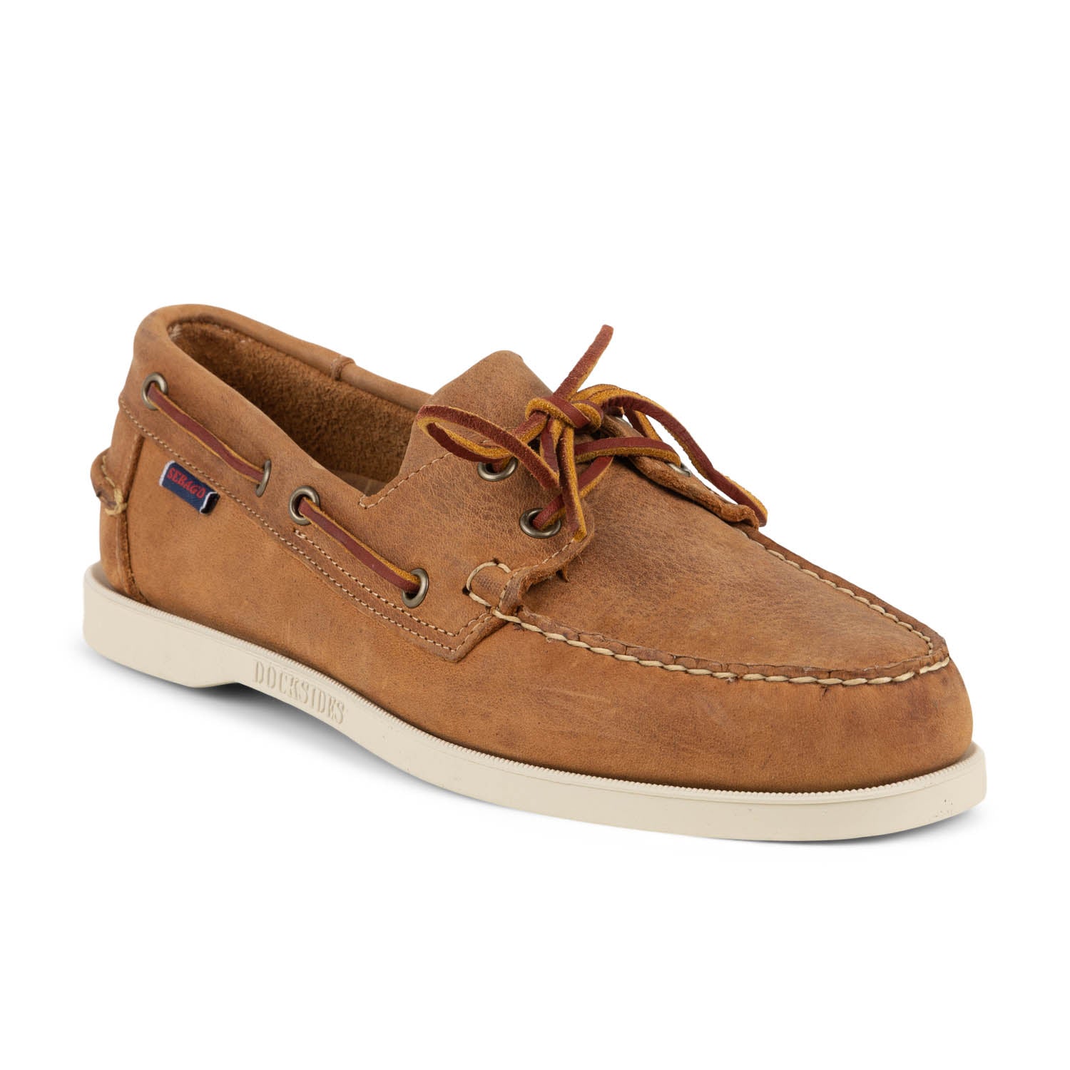 Chaussures bateau Homme SEBAGO DOCKSIDES PORTLAND CRAZY Marron
