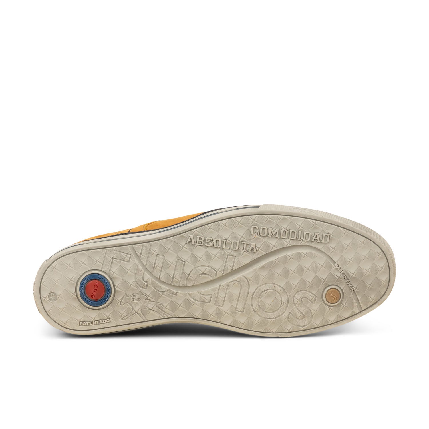 Baskets Homme FLUCHOS FLUZIP Jaune