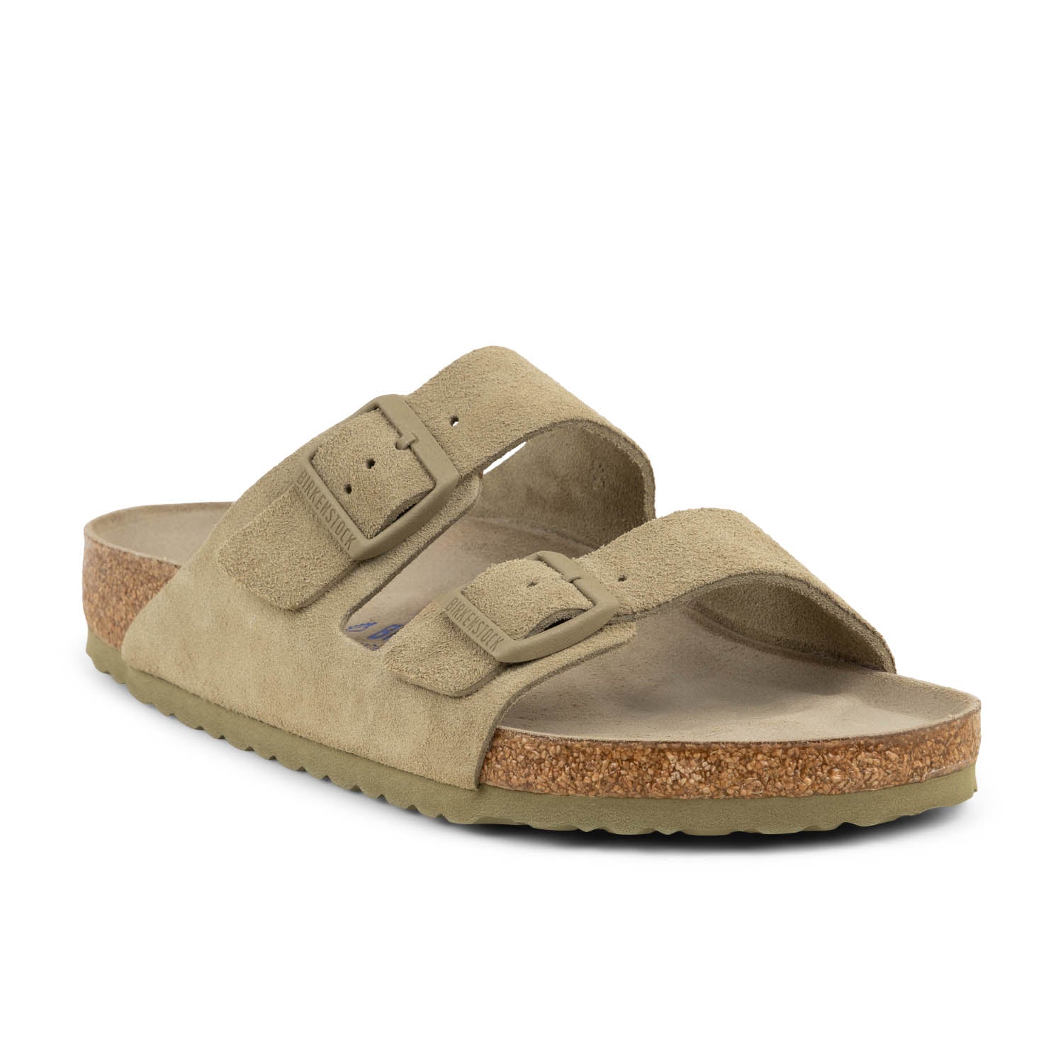 Sandales Homme BIRKENSTOCK ARIZONA SOFT VEL Beige