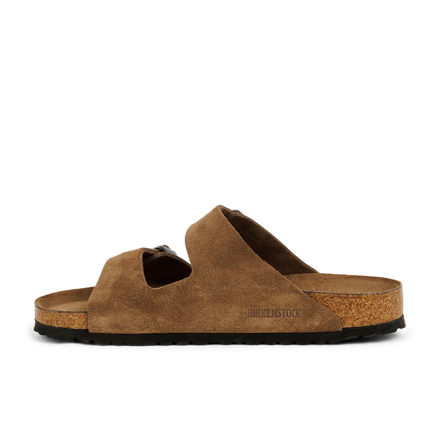 Sandales Homme BIRKENSTOCK ARIZONA SOFT VEL Marron