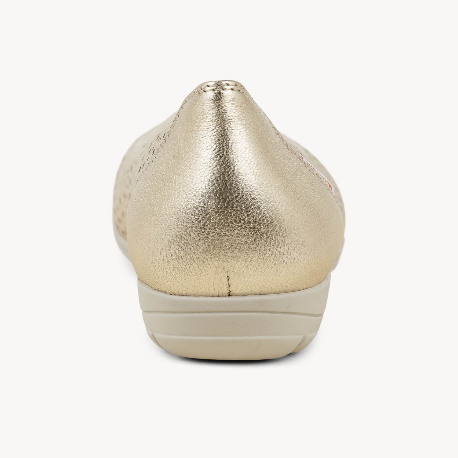 Ballerines et babies Femme MEPHISTO ELSIE PERF Or/Bronze