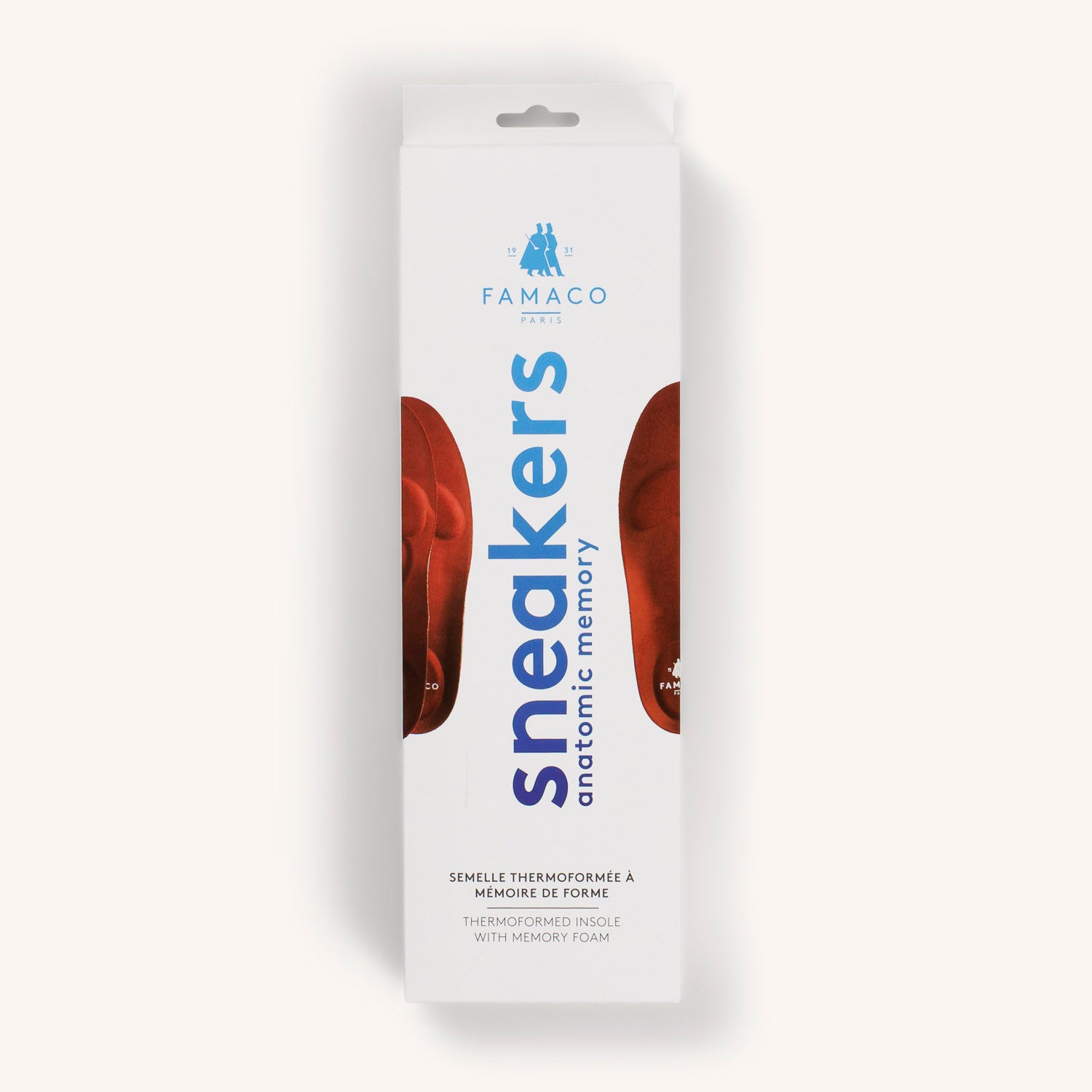 Entretien et accessoires Femme FAMACO SEMELLE SNEAKERS - MEMOIRE DE FORME Rouge