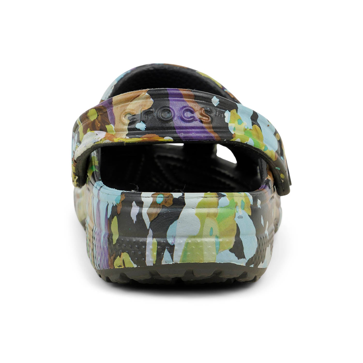 Tongs et crocs Femme CROCS CLASSIC PAINTED FLORAL CLOG Multicolore