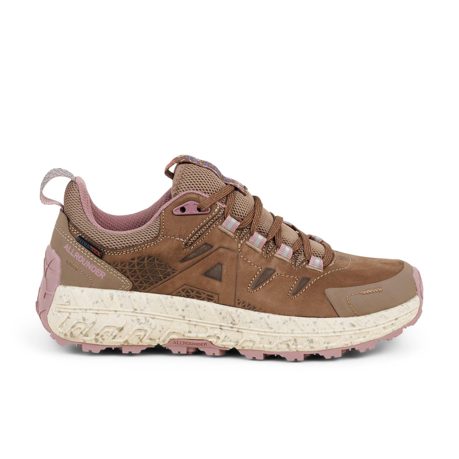 Baskets Femme ALLROUNDER BY MEPHISTO XGLOBE TEX Beige