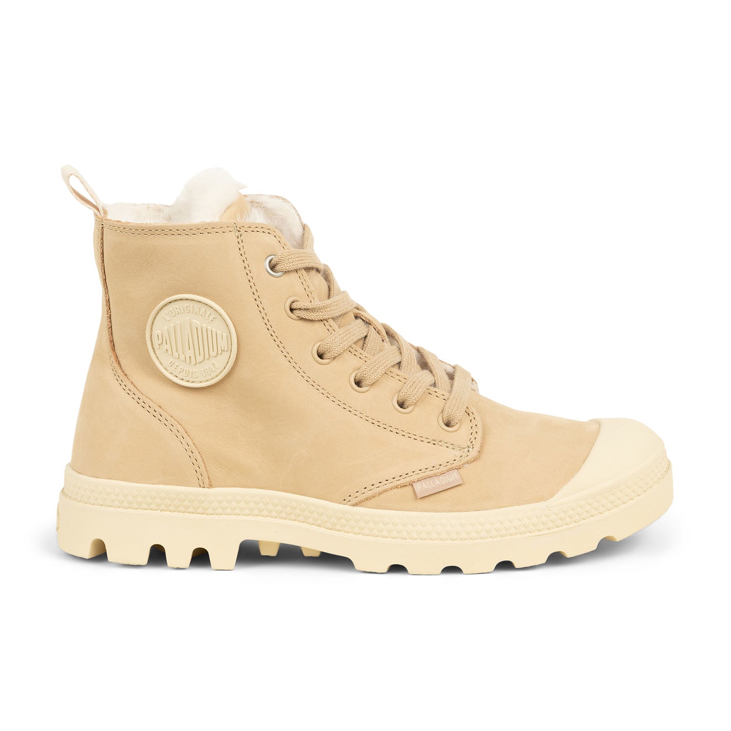 Boots et bottines Femme PALLADIUM PAMPA HI Beige