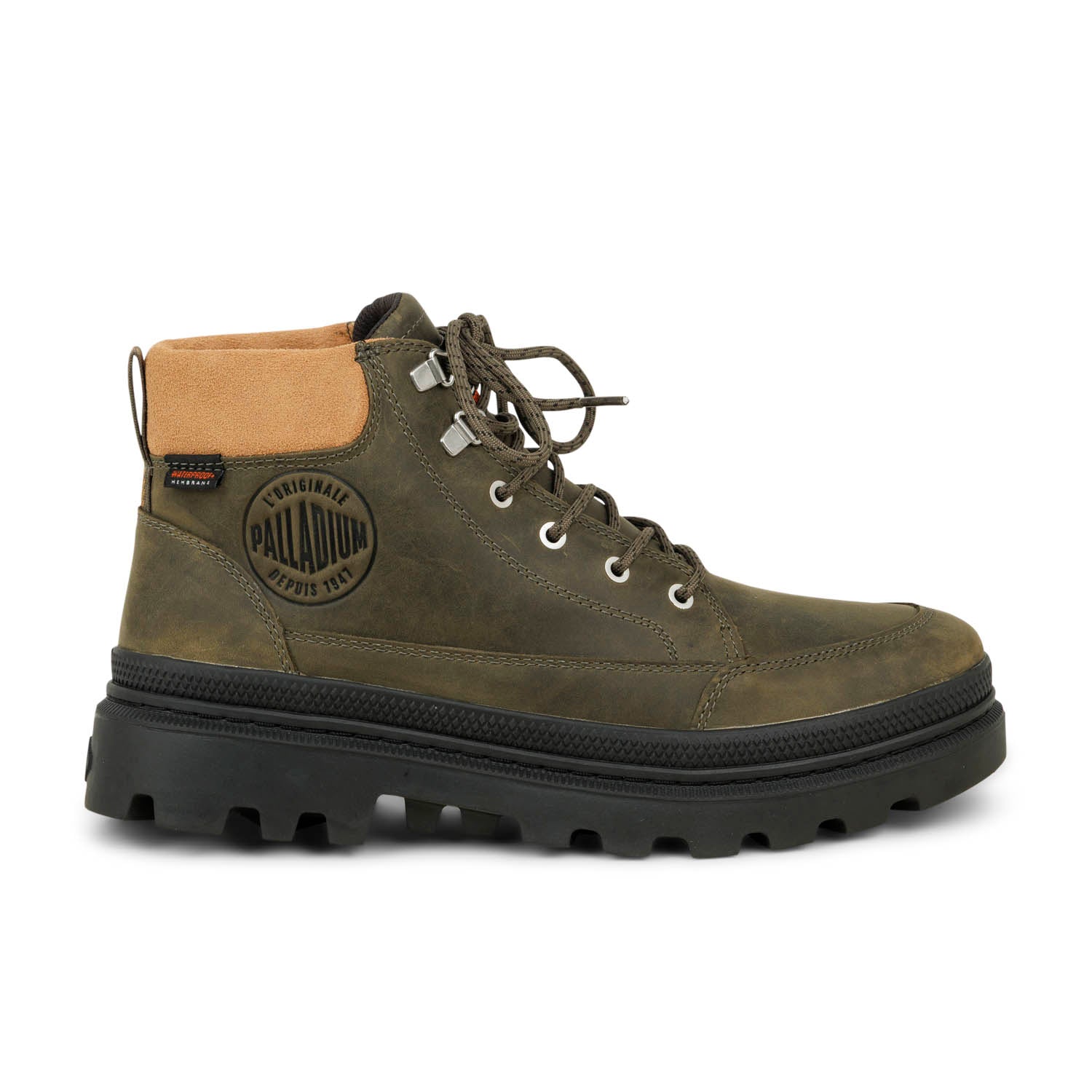 Boots et bottines Homme PALLADIUM PALLATROOPER CUFF Kaki