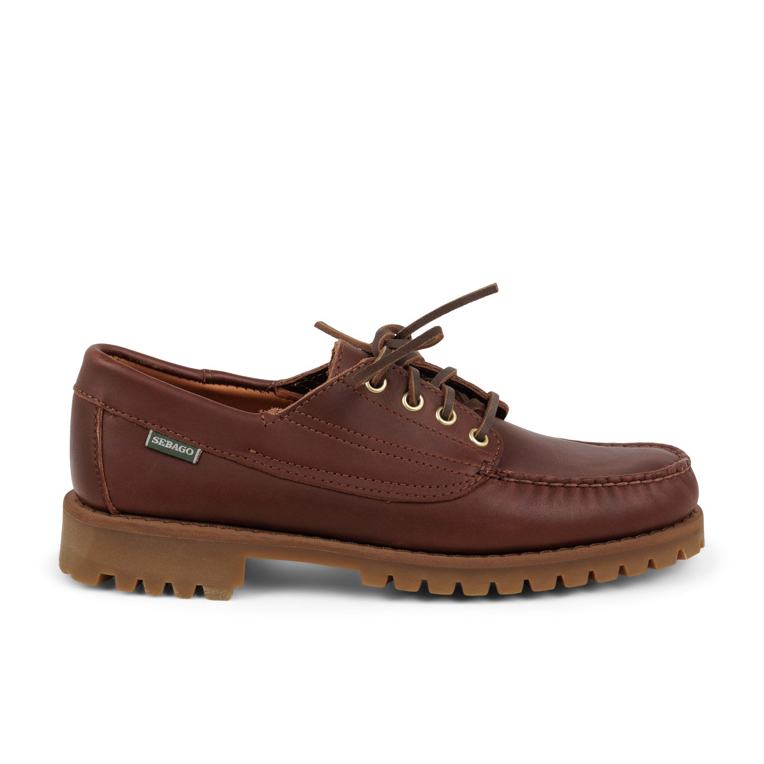 Chaussures bateau Homme SEBAGO ASKOOK LUG Marron