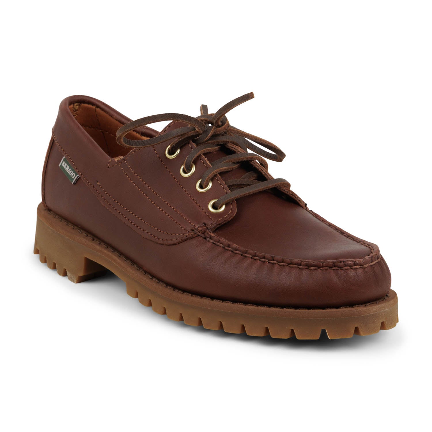 Chaussures bateau Homme SEBAGO ASKOOK LUG Marron