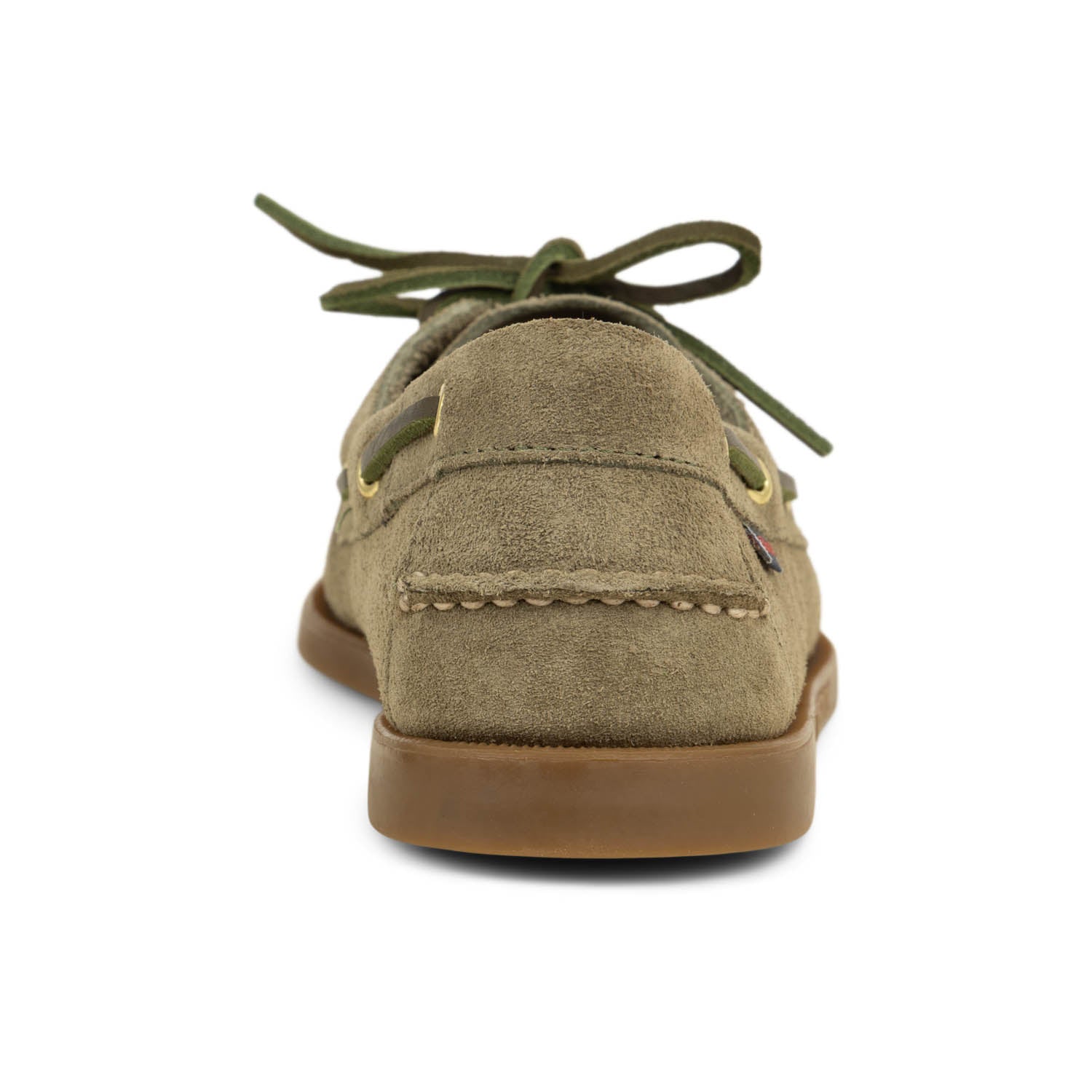 Chaussures bateau Homme SEBAGO DOCKSIDES PORTLAND NUBUCK Vert