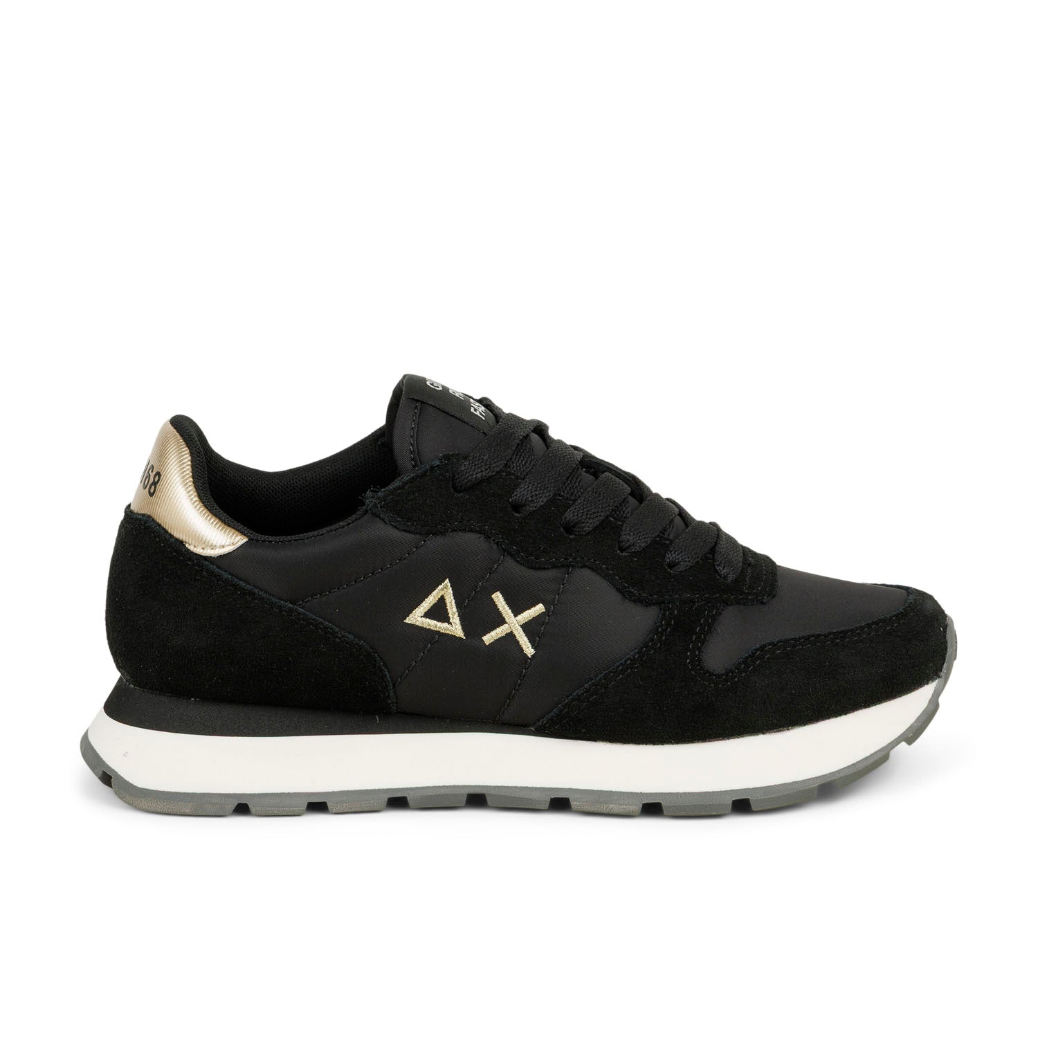 Baskets Femme SUN 68 ALLY GOLD Noir