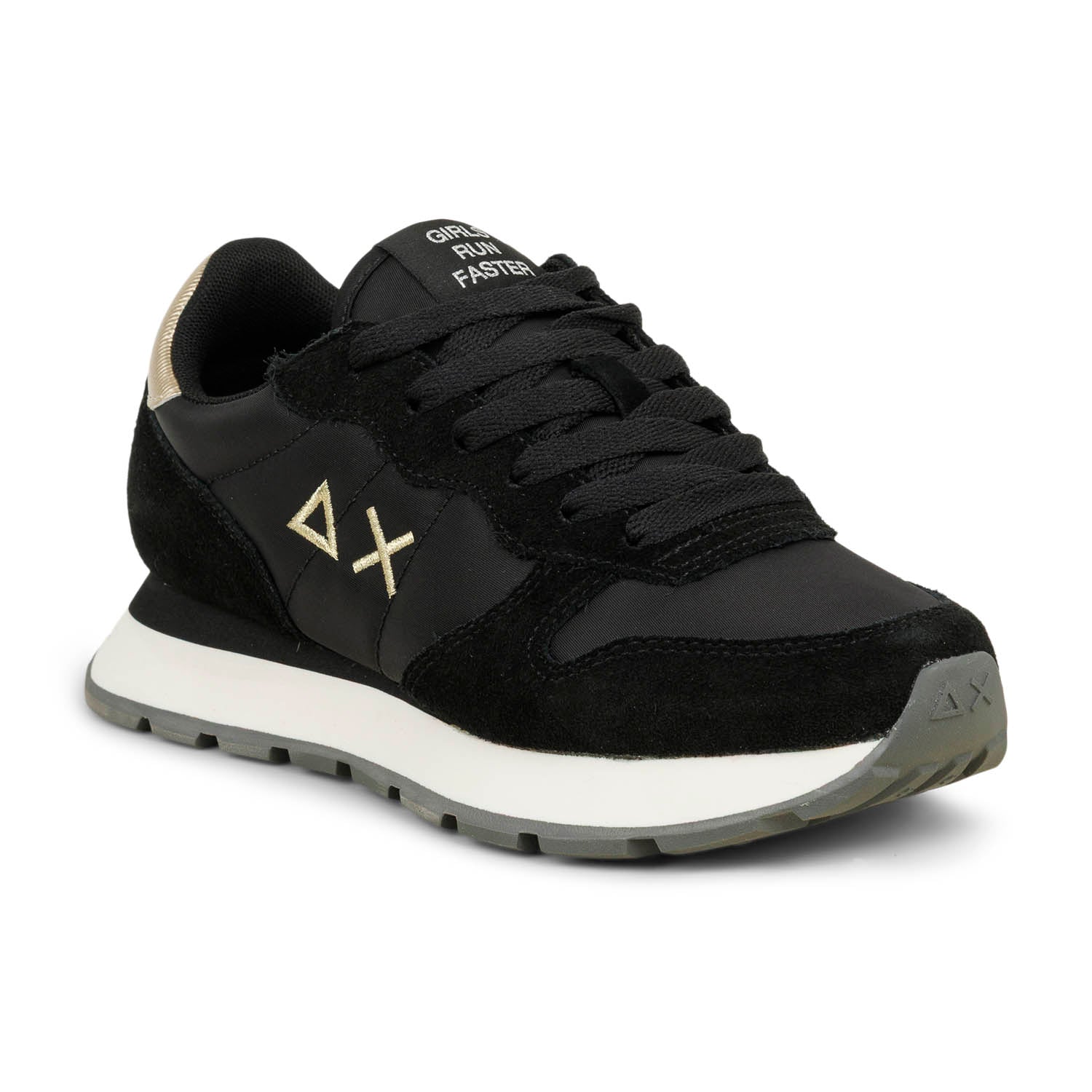 Baskets Femme SUN 68 ALLY GOLD Noir