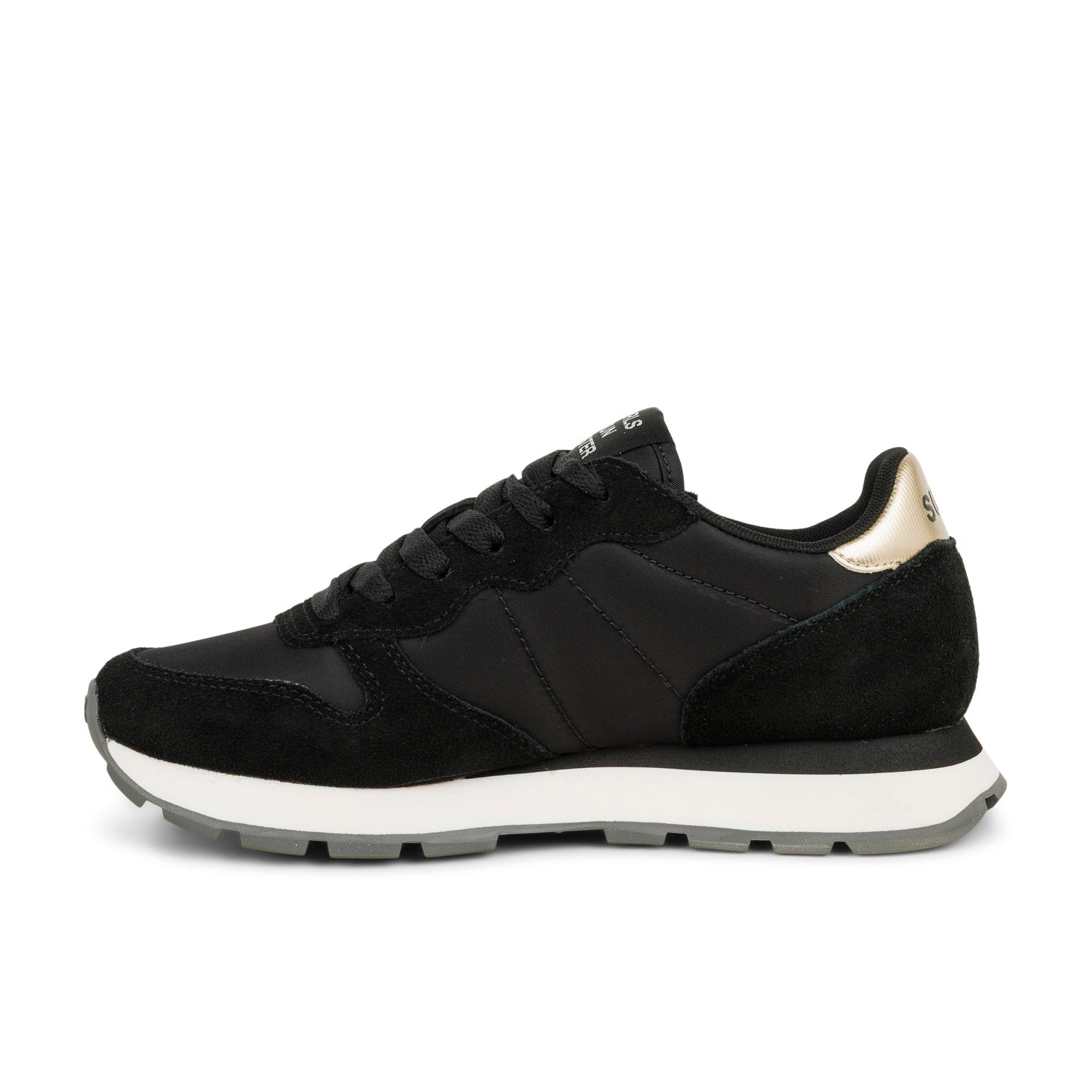 Baskets Femme SUN 68 ALLY GOLD Noir