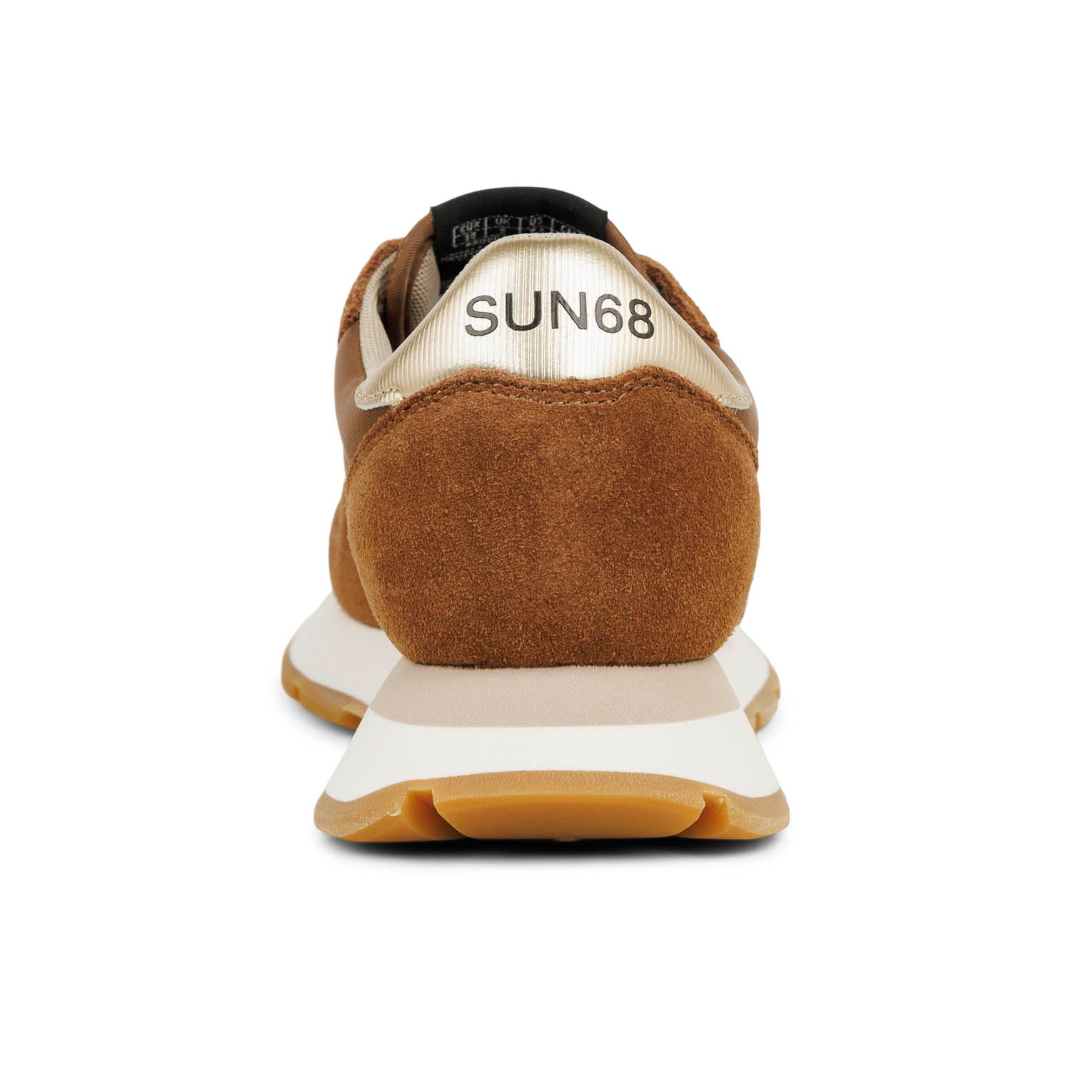 Baskets Femme SUN 68 ALLY GOLD Marron