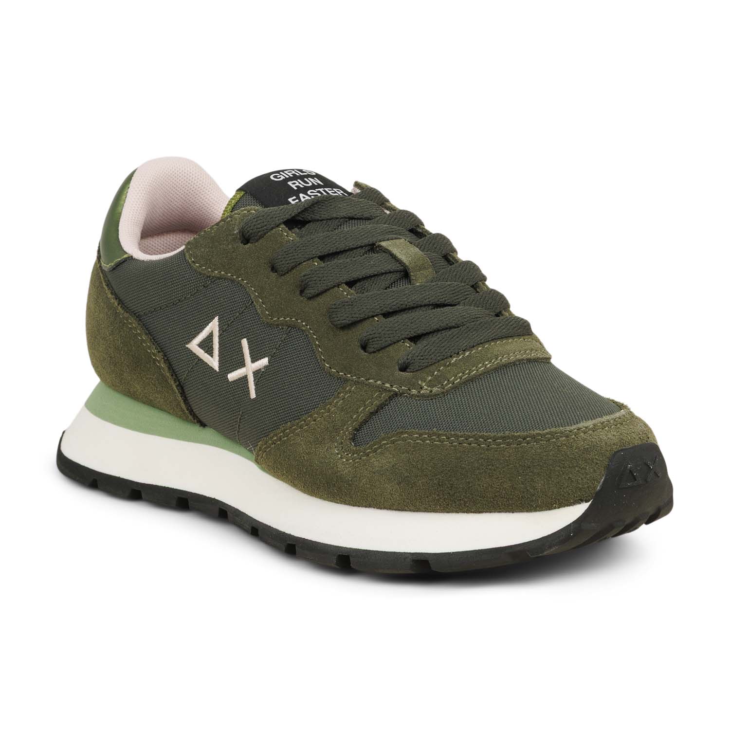 Baskets Femme SUN 68 ALLY SOLID Vert