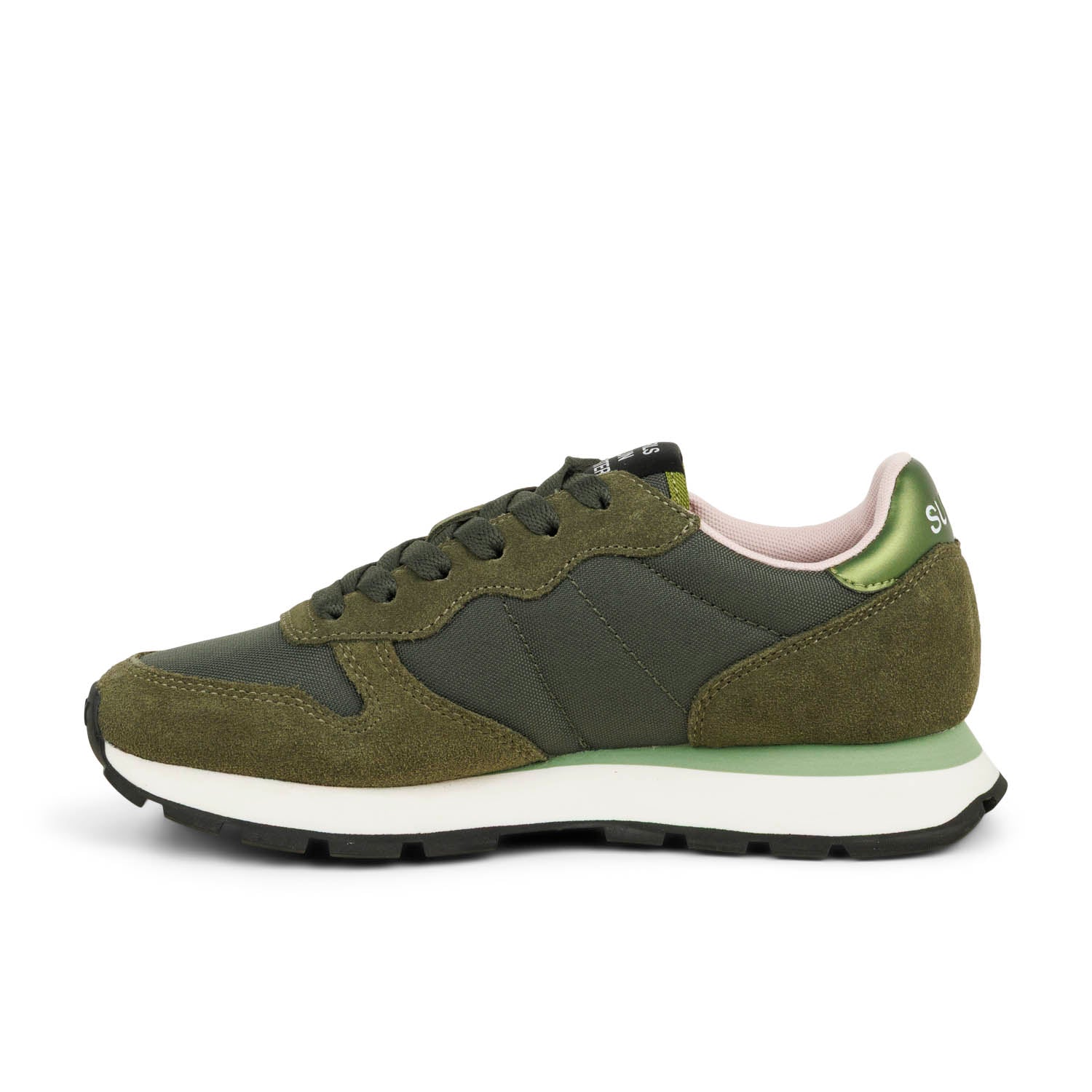 Baskets Femme SUN 68 ALLY SOLID Vert