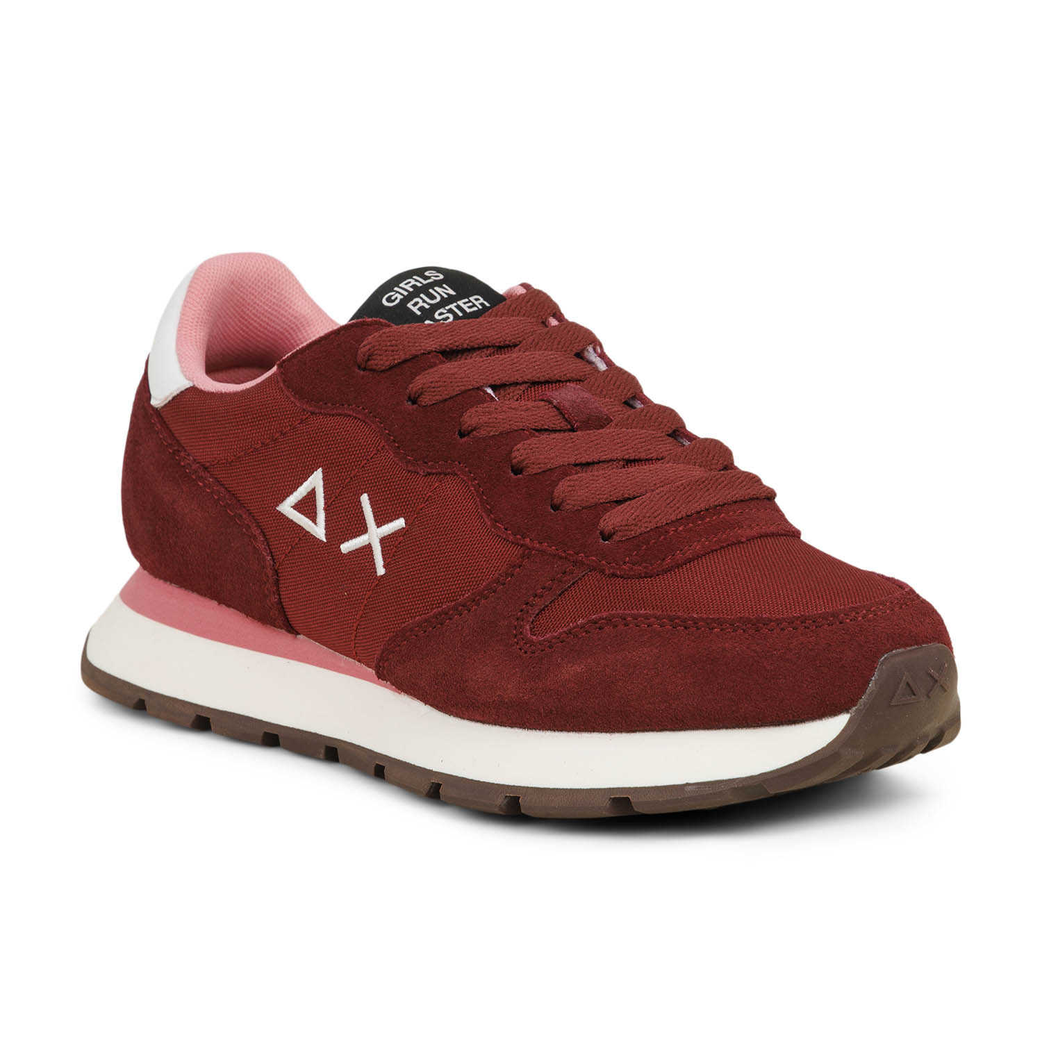 Baskets Femme SUN 68 ALLY SOLID Rouge