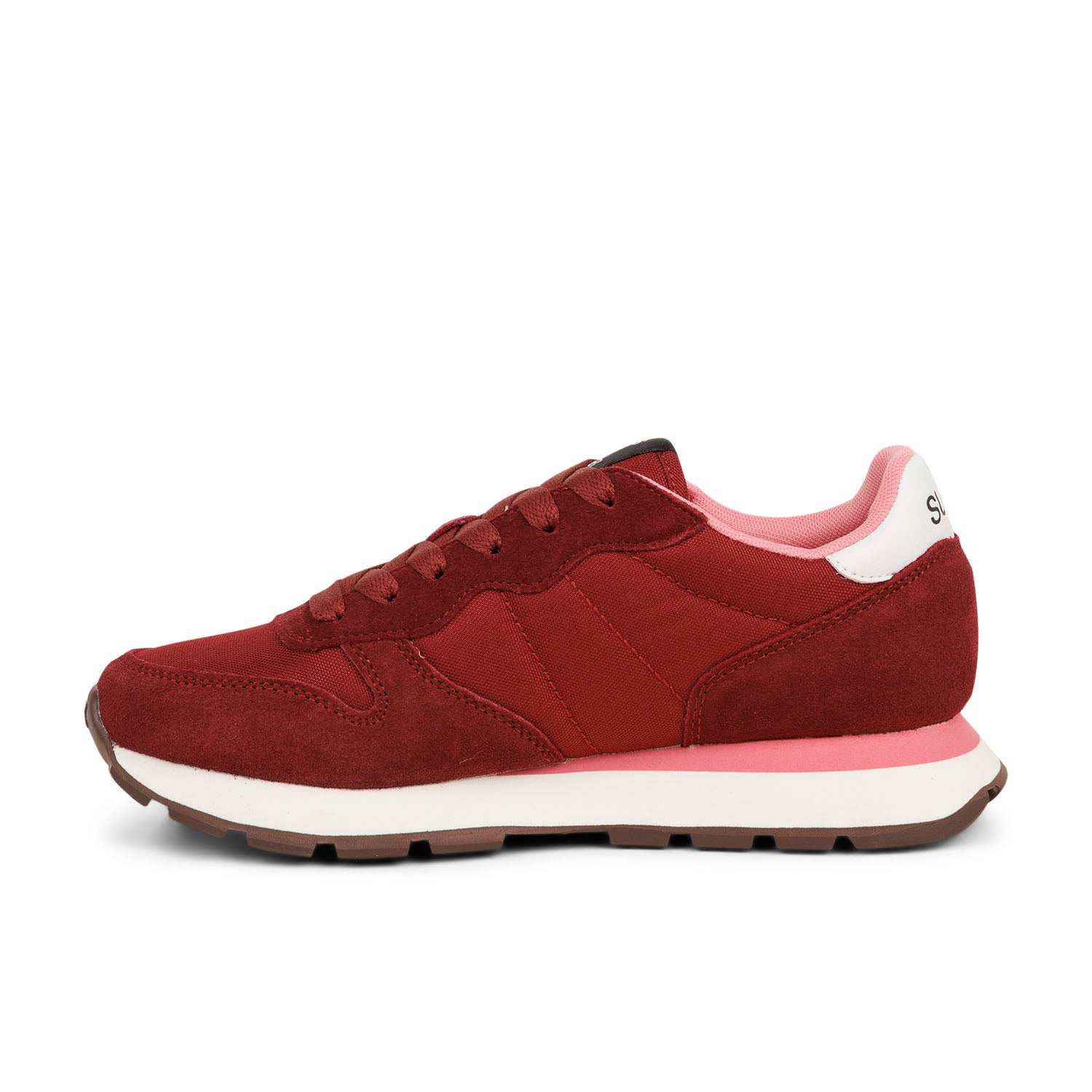 Baskets Femme SUN 68 ALLY SOLID Rouge