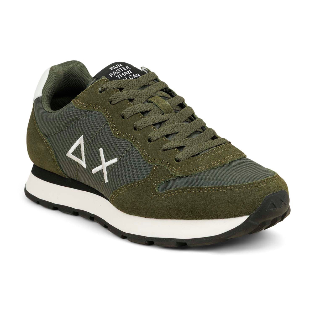 Baskets Homme SUN 68 TOM SOLID Vert