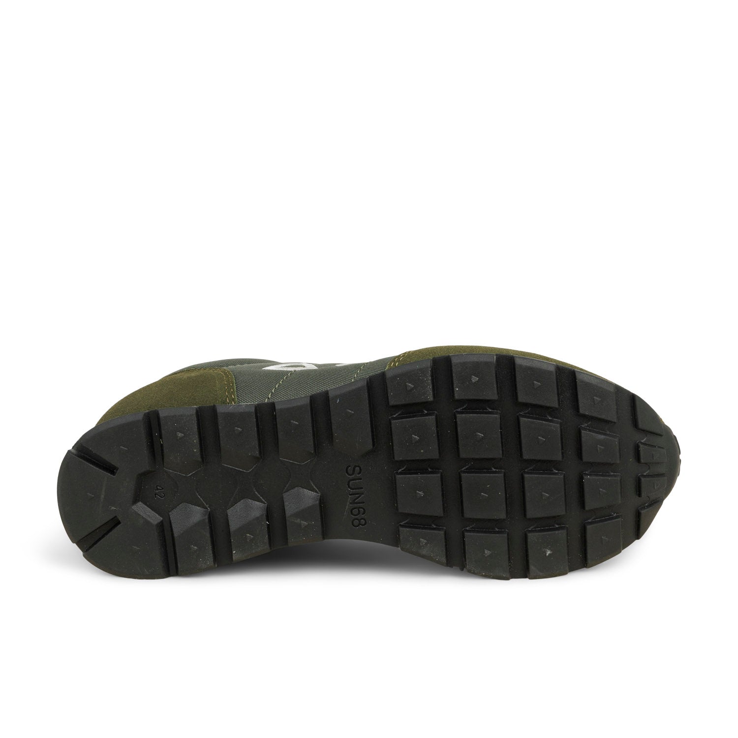 Baskets Homme SUN 68 TOM SOLID Vert