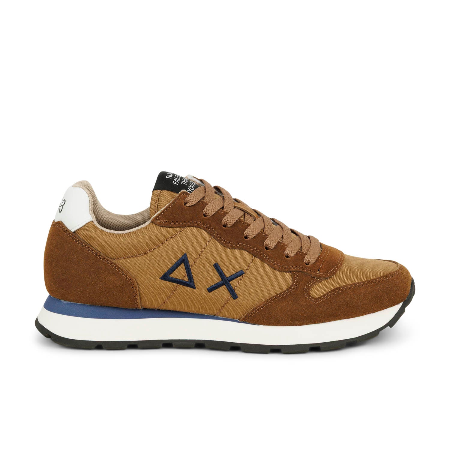 Baskets Homme SUN 68 TOM SOLID Marron