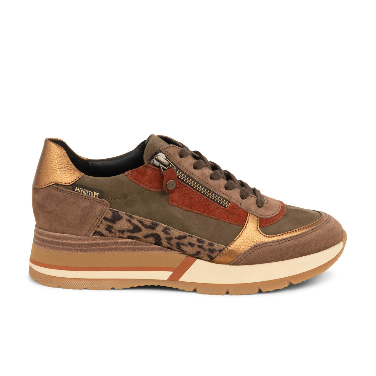 Baskets Femme MEPHISTO TIZIANA Marron