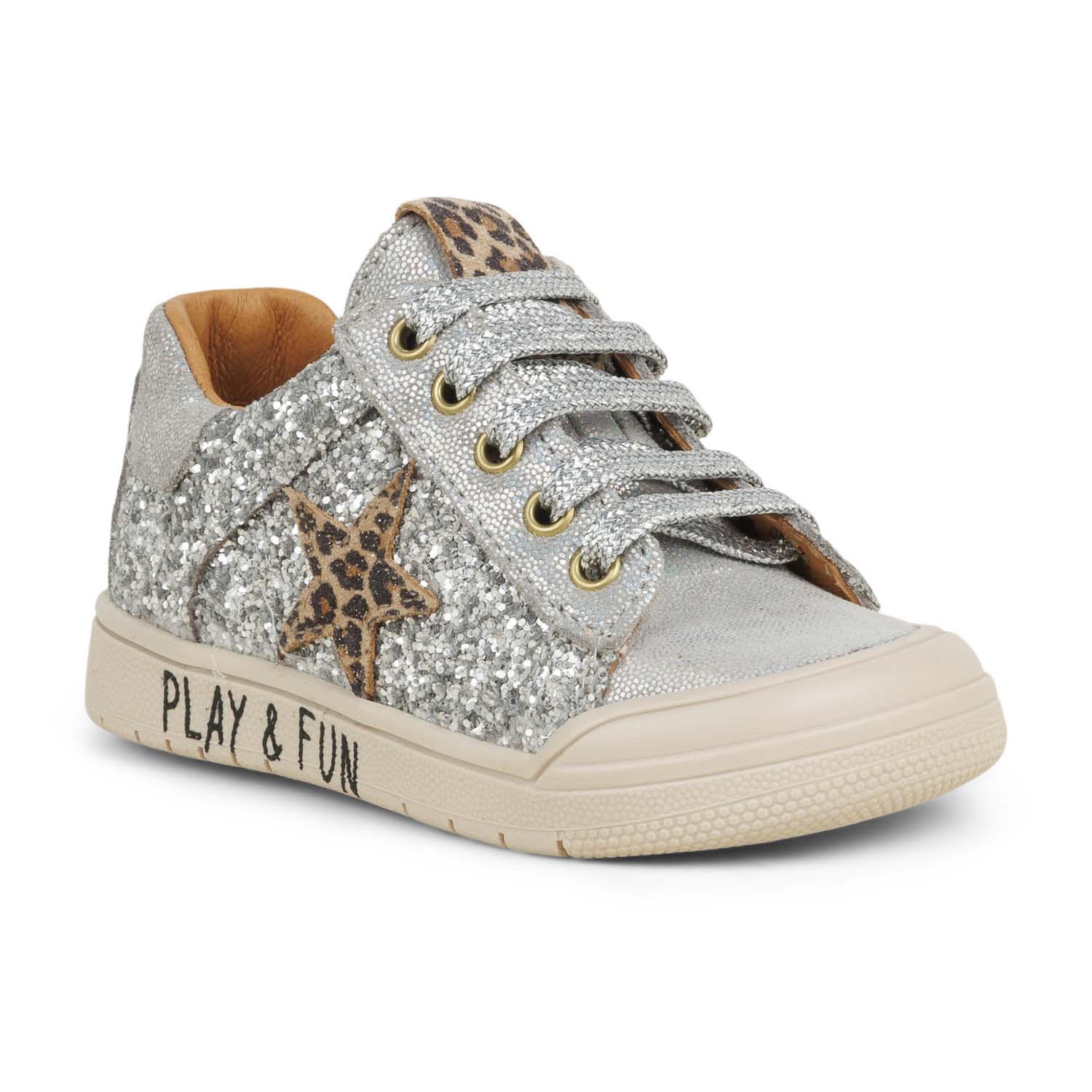 Baskets Enfant BOPY RELAXA Argent