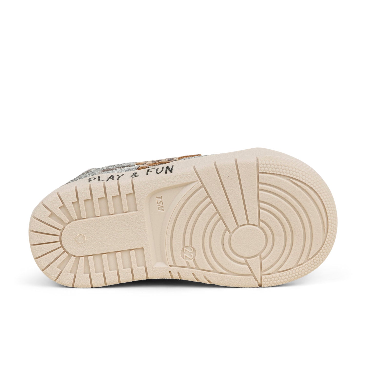 Baskets Enfant BOPY RELAXA Argent