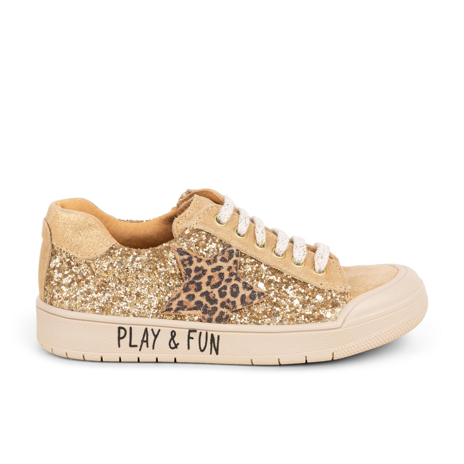 Baskets Enfant BOPY SABA Or/Bronze