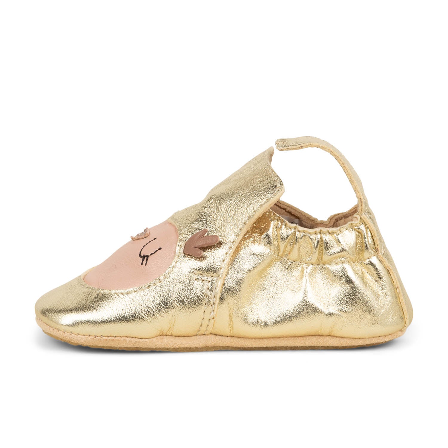 Chaussons Enfant EASY PEASY MYBLUBLU HIBOO Or/Bronze
