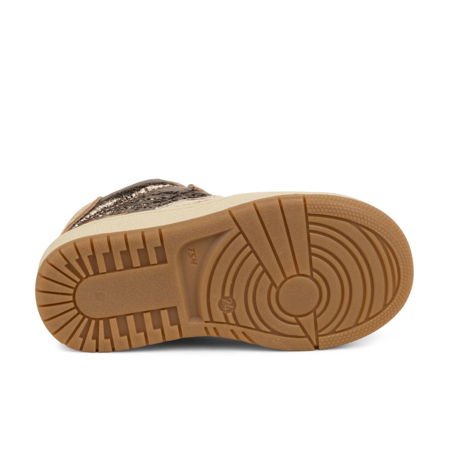 Baskets Enfant GBB APPLIQUE Or/Bronze
