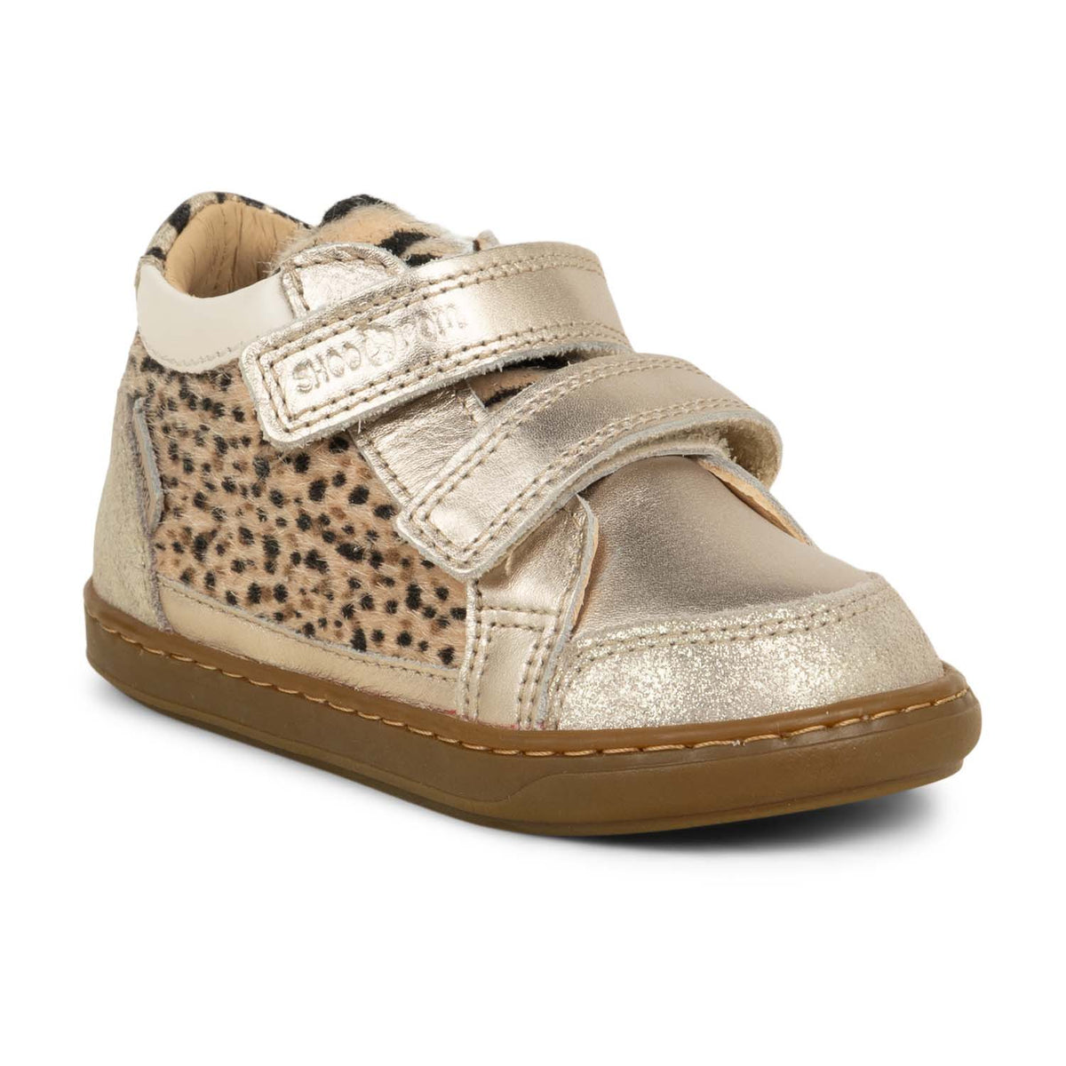 Baskets Enfant SHOO POM BOUBA EASY CO Or/Bronze