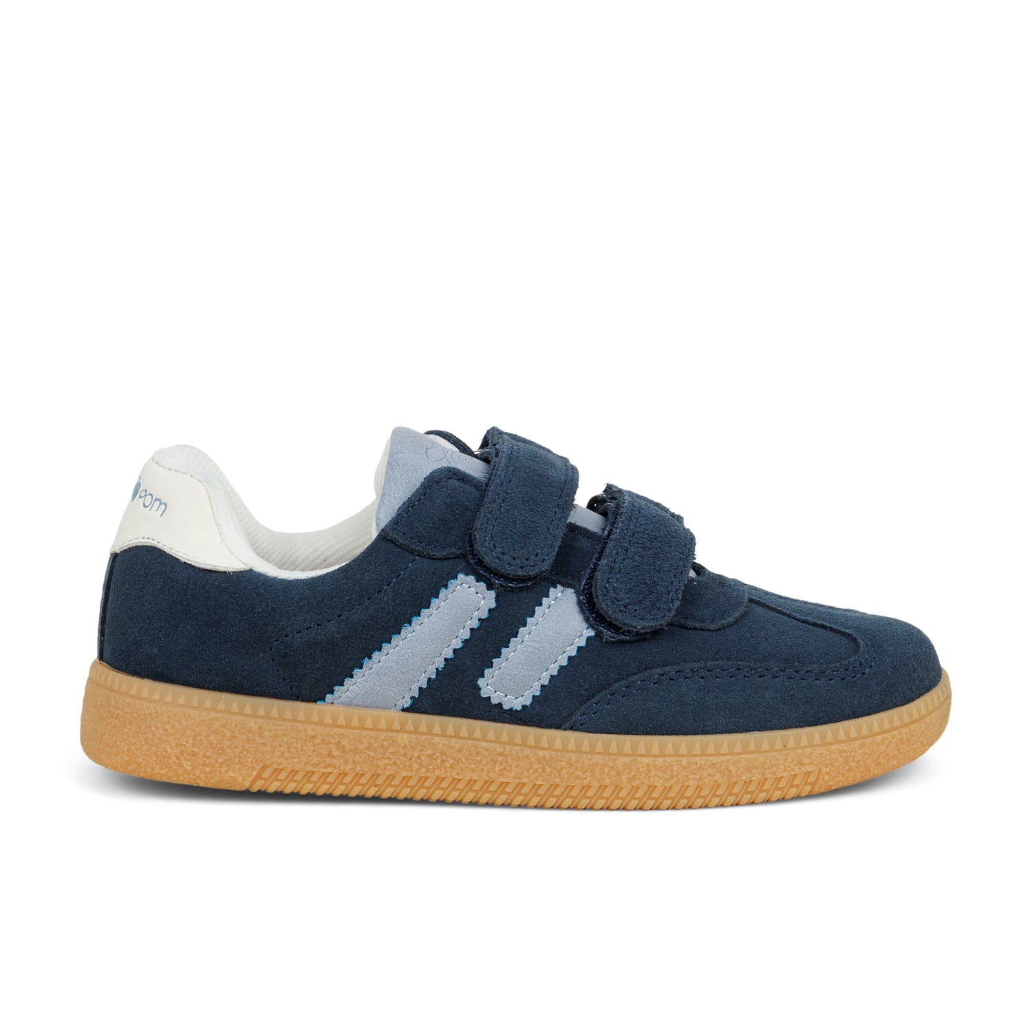 Baskets Enfant SHOO POM YUZU SCRATH Bleu