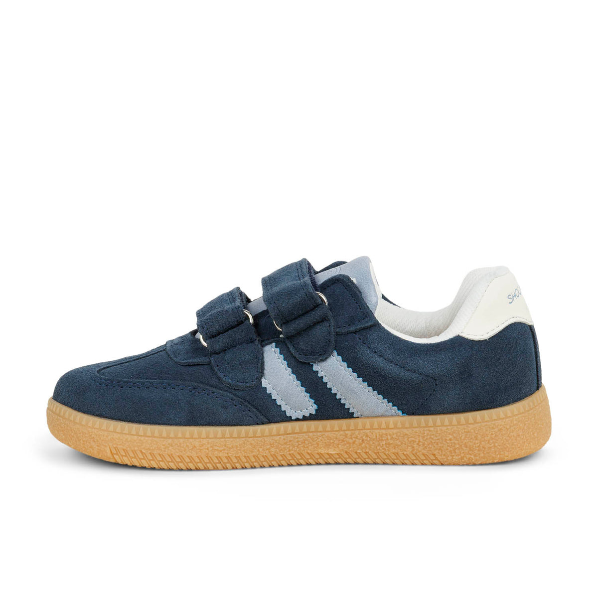 Baskets Enfant SHOO POM YUZU SCRATH Bleu